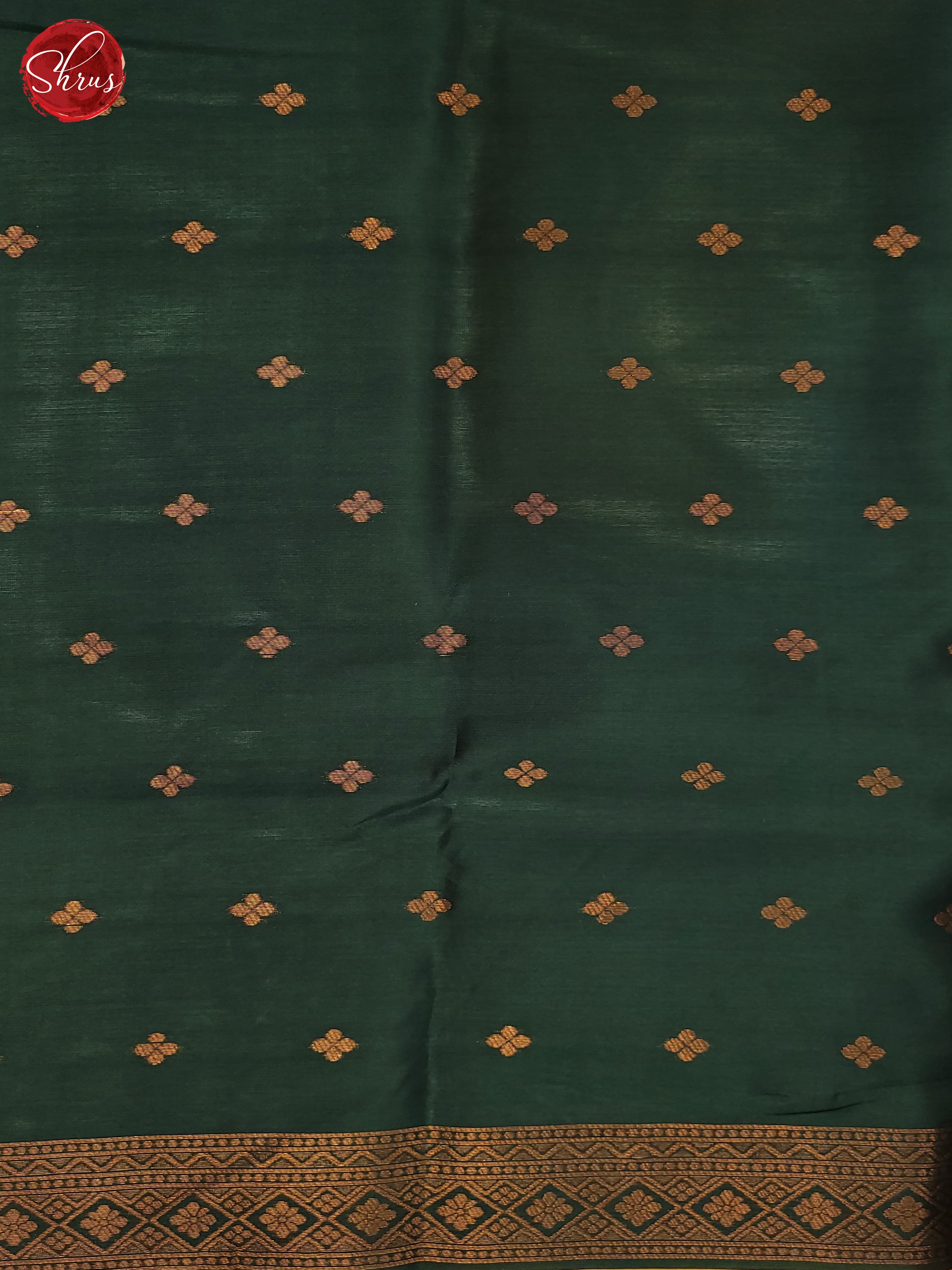 Mustard & Green - Semi Soft Silk Saree - Shop on ShrusEternity.com