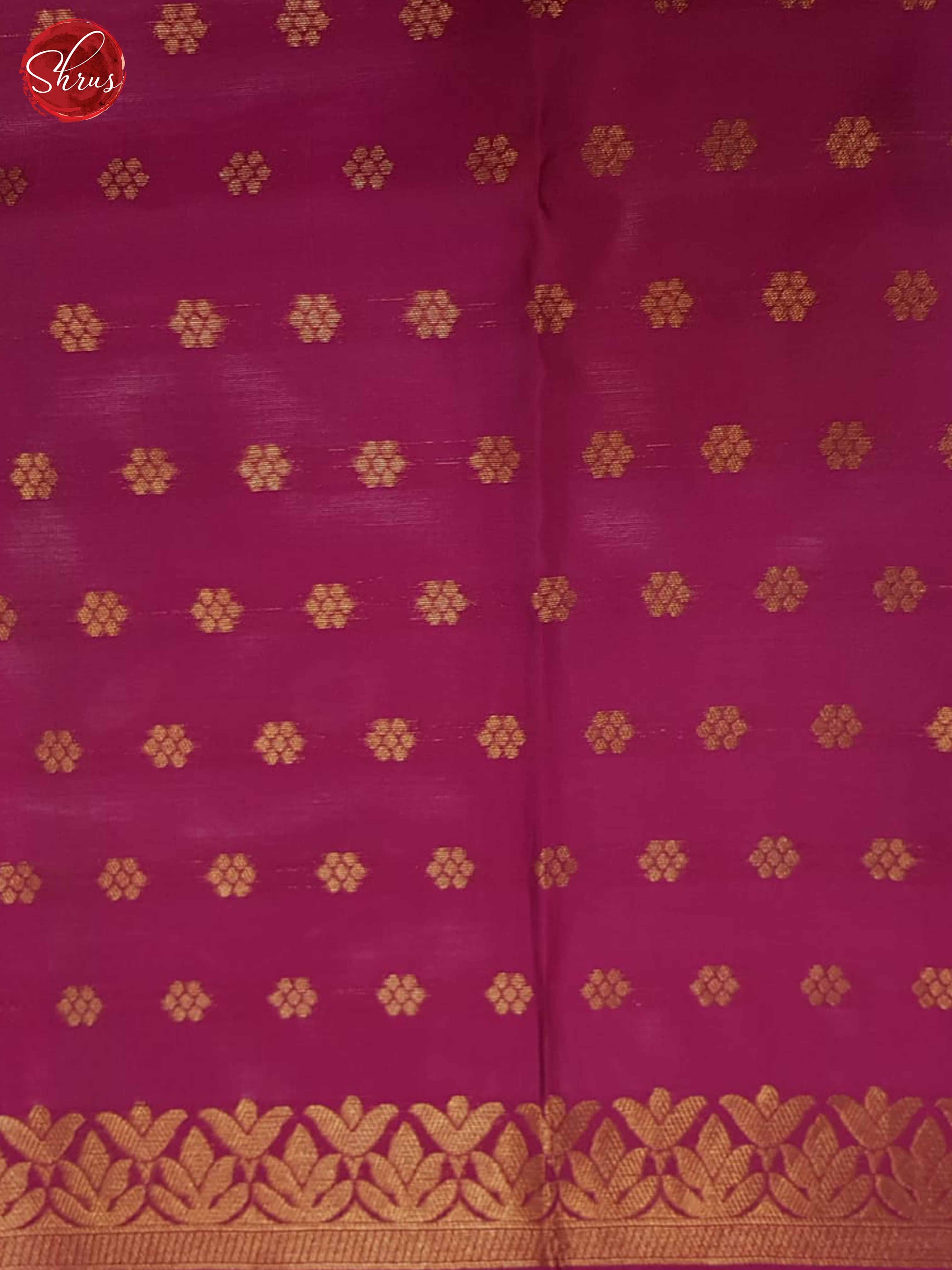 Green And Pink- Semi Soft Silk Saree - Shop on ShrusEternity.com