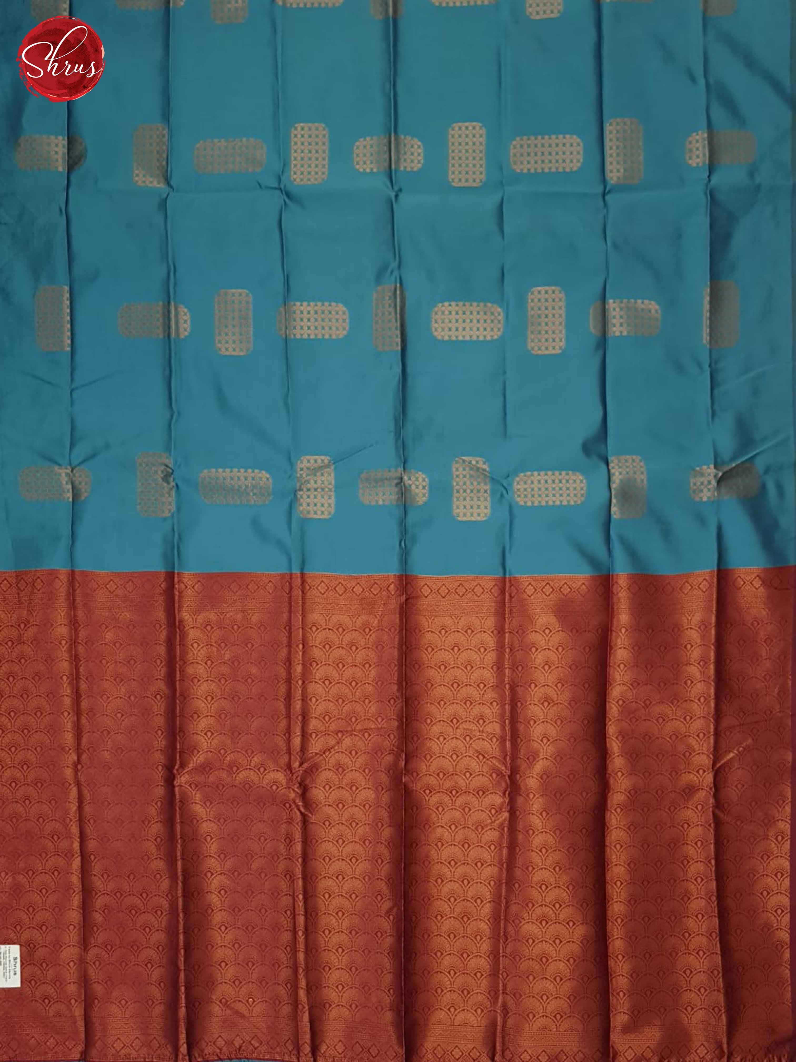 Blue And Pink- Semi Soft Silk Saree - Shop on ShrusEternity.com