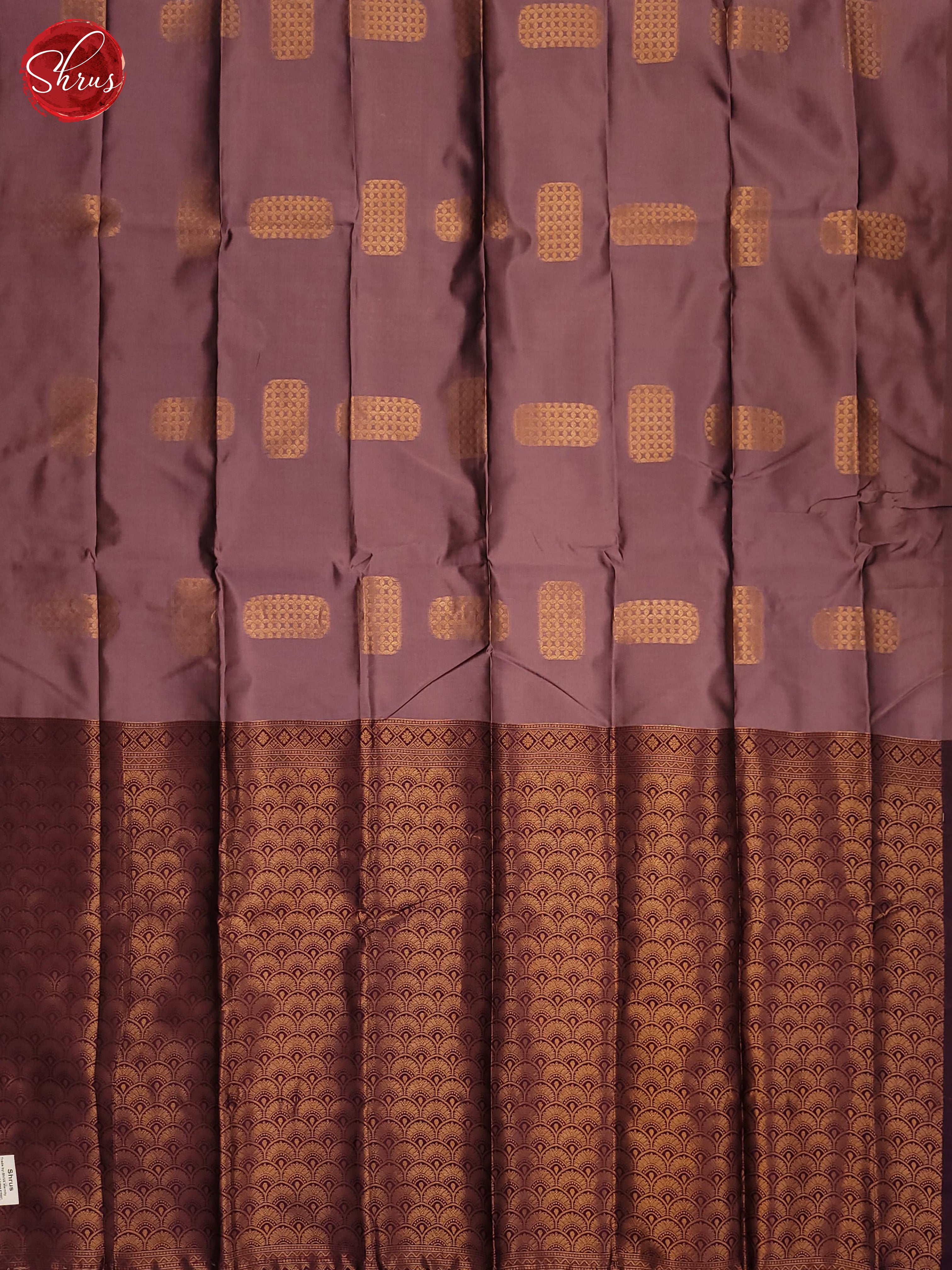 Mild lavender & Purple- Semi Soft Silk Saree - Shop on ShrusEternity.com