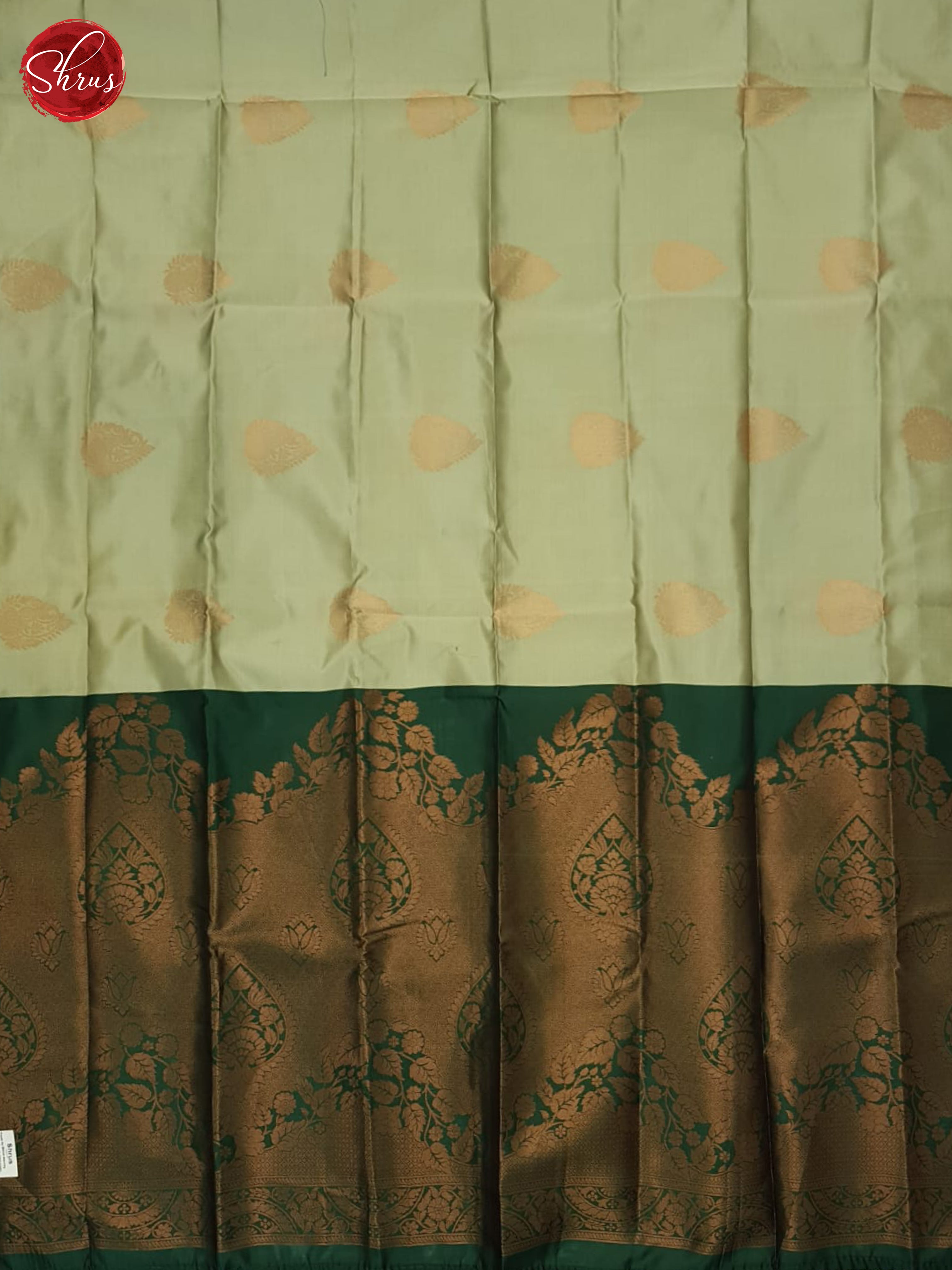 light green and green- Semi Soft Silk Saree - Shop on ShrusEternity.com