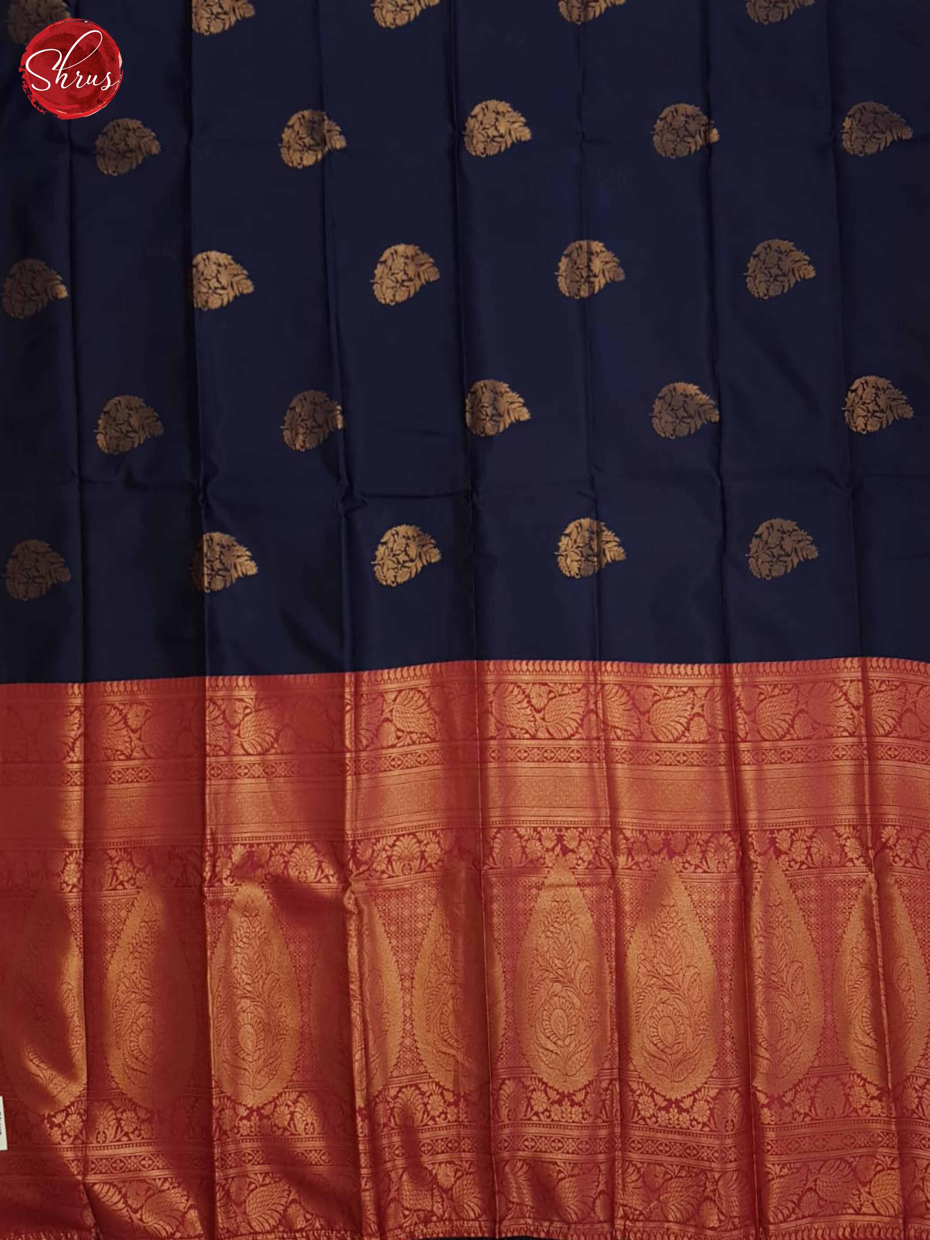 Blue And Pink - Semi Soft Silk Saree - Shop on ShrusEternity.com