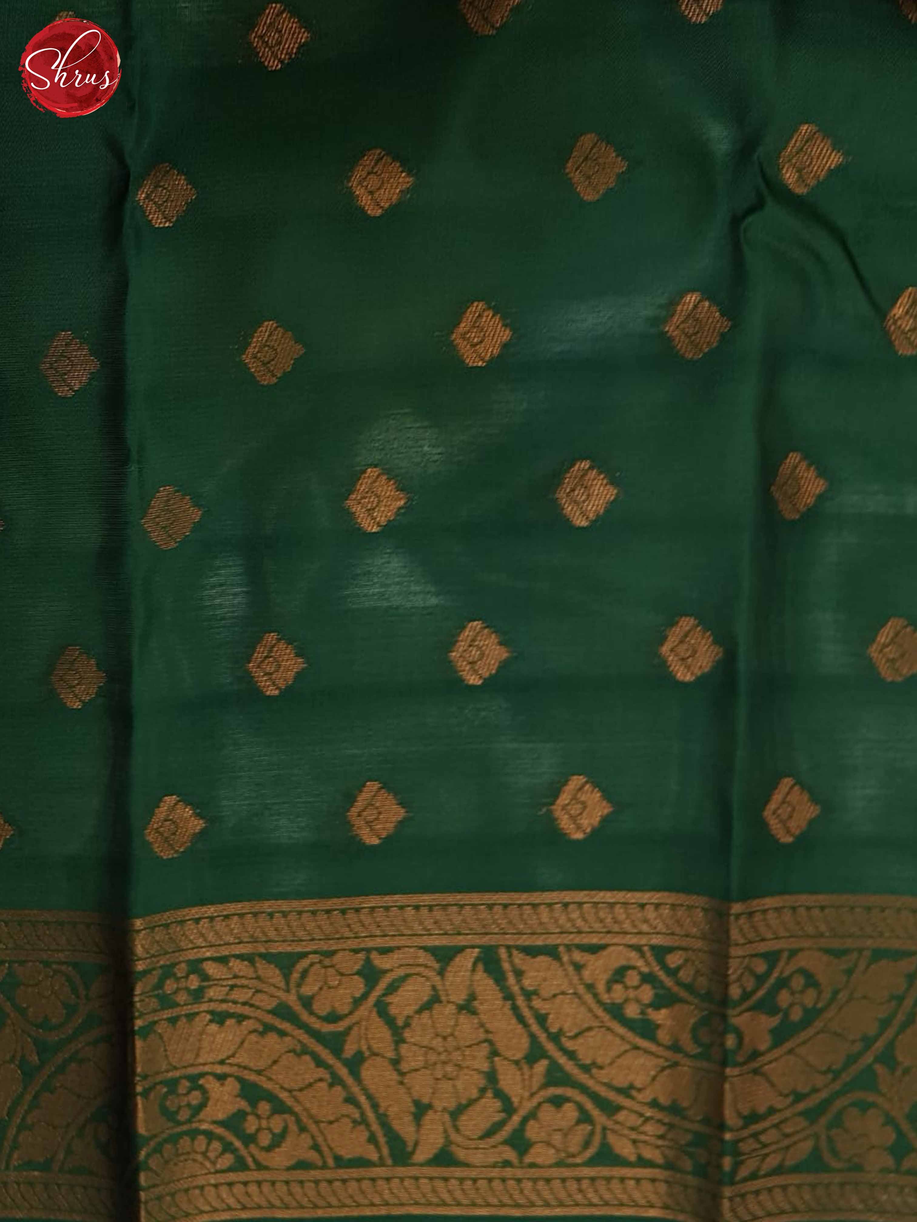 Pista Green & Green -Semi Soft Silk Saree - Shop on ShrusEternity.com