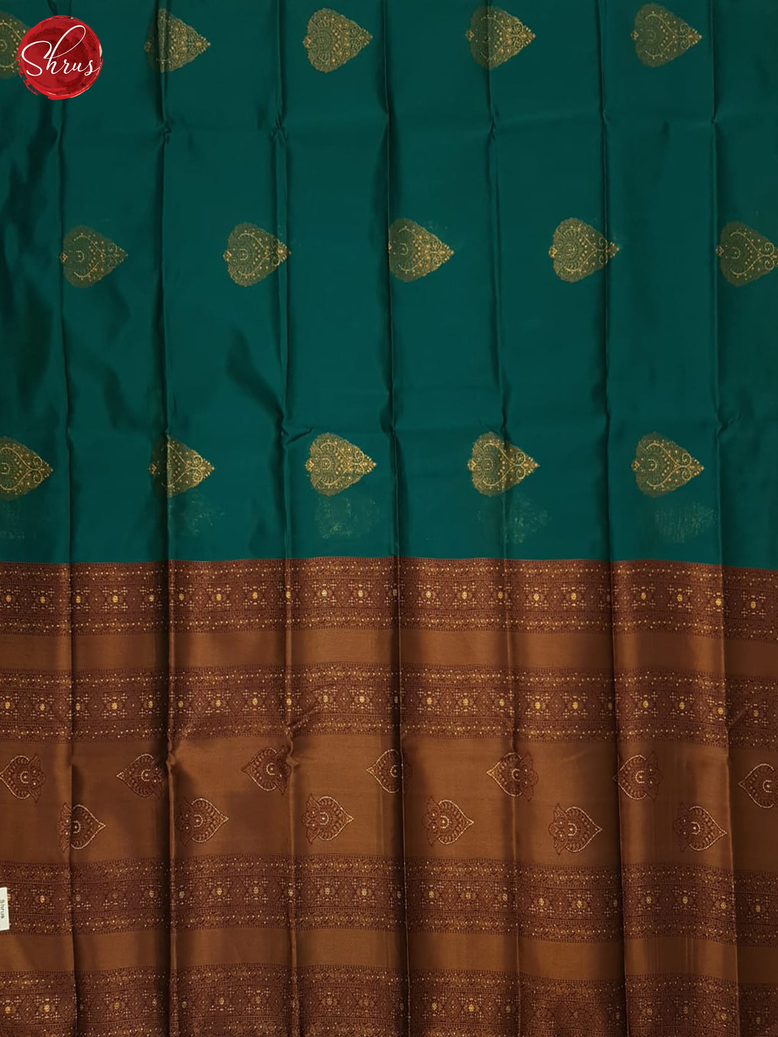 Green & Purple - Semi Soft silk Saree - Shop on ShrusEternity.com