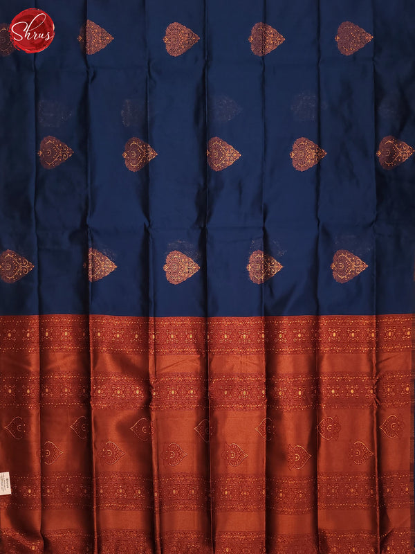 Festive, Party Wear, Traditional Blue color Banarasi Silk fabric Saree :  1904435