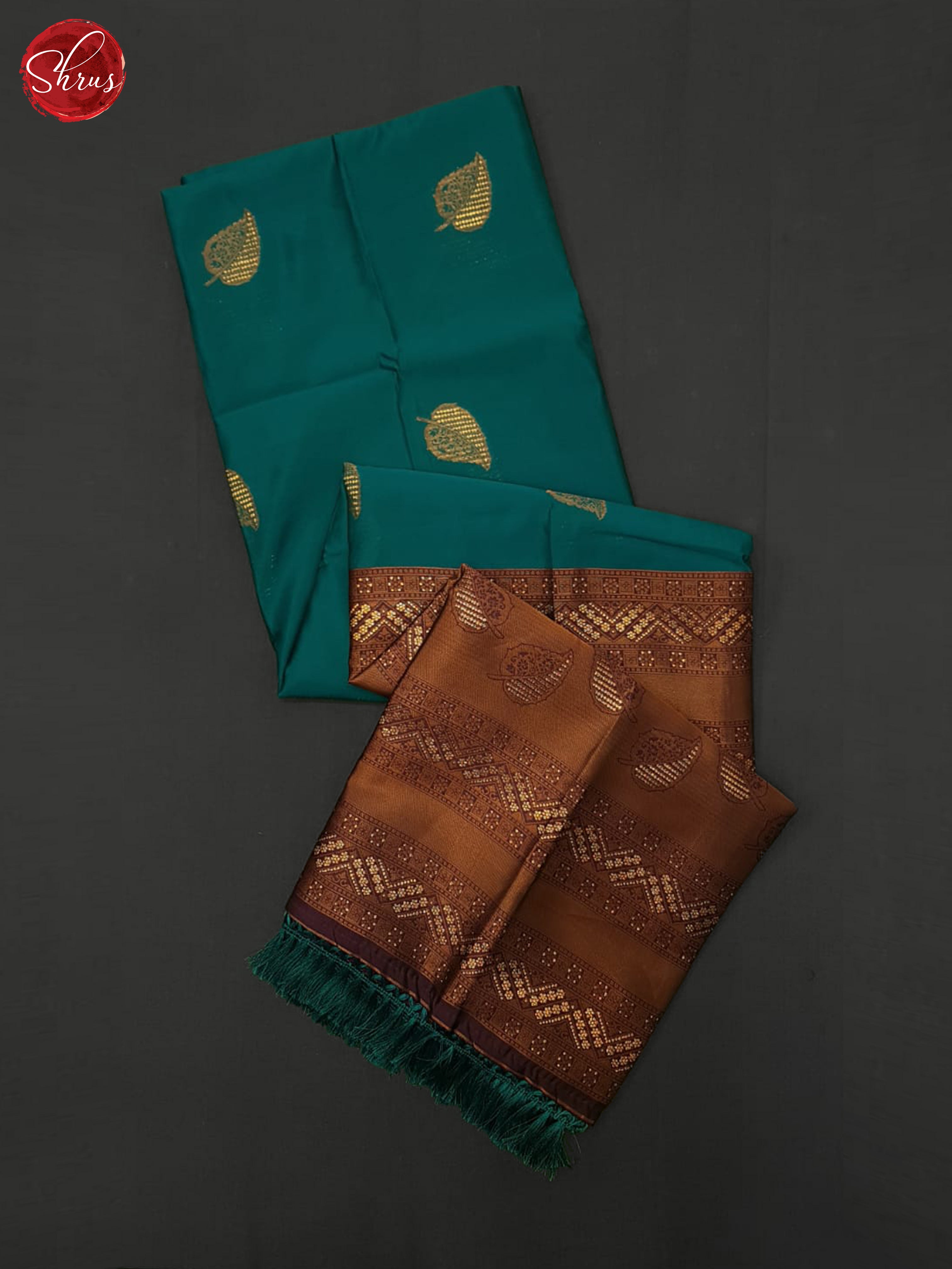 Green & Purple - Semi Soft silk Saree - Shop on ShrusEternity.com