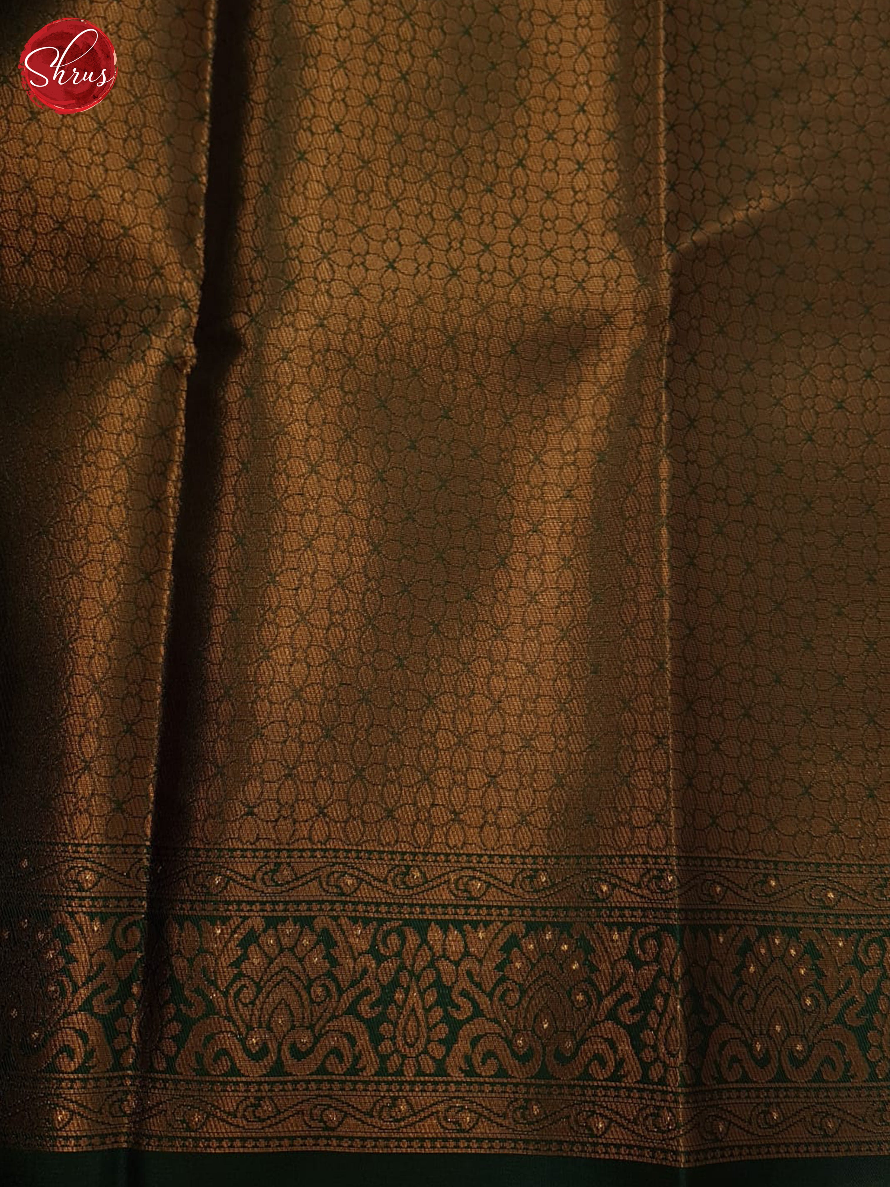 Mustard  & Green - Semi Soft silk Saree - Shop on ShrusEternity.com