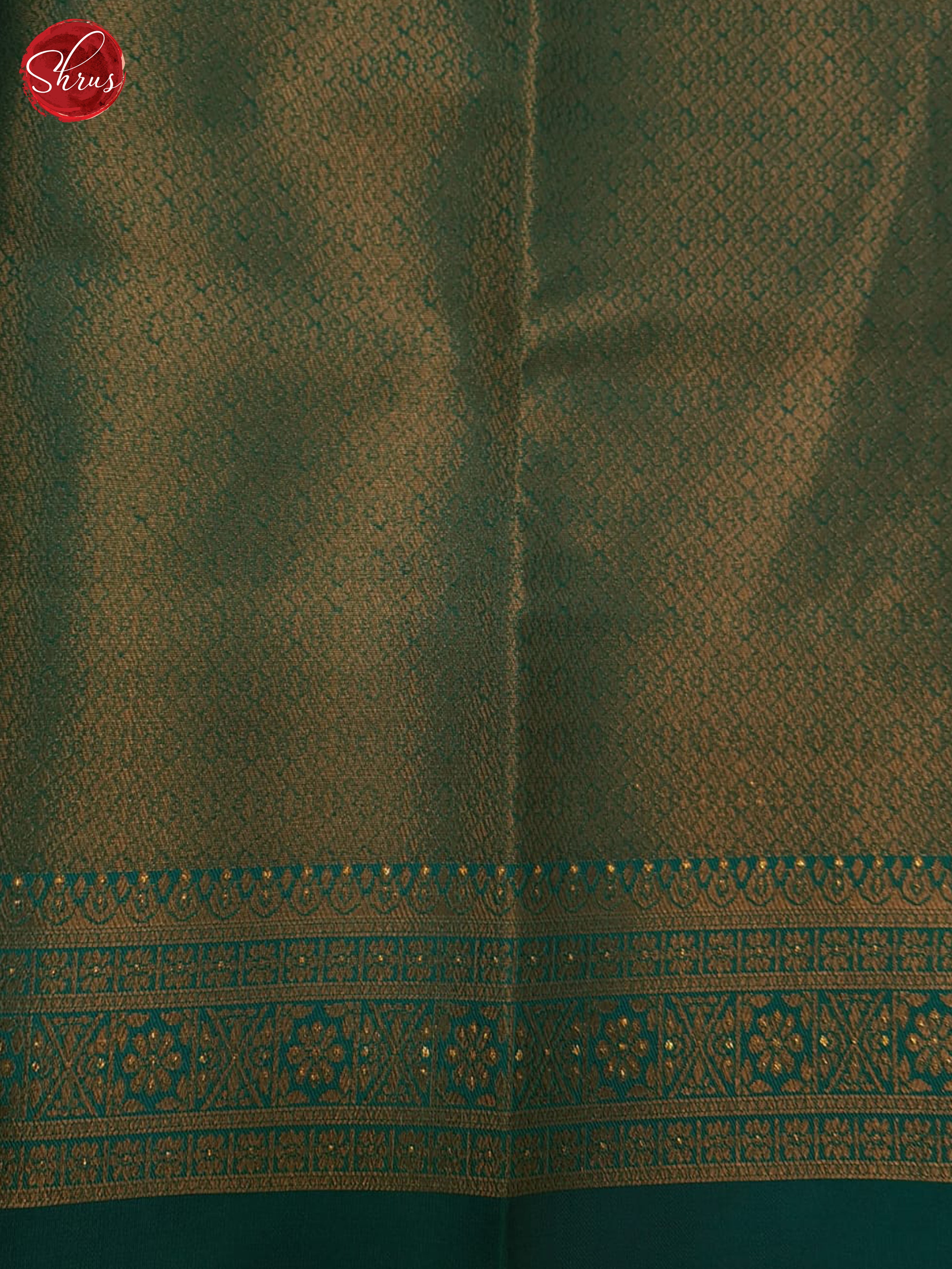 Blue & Teal - Semi Softsilk Saree - Shop on ShrusEternity.com