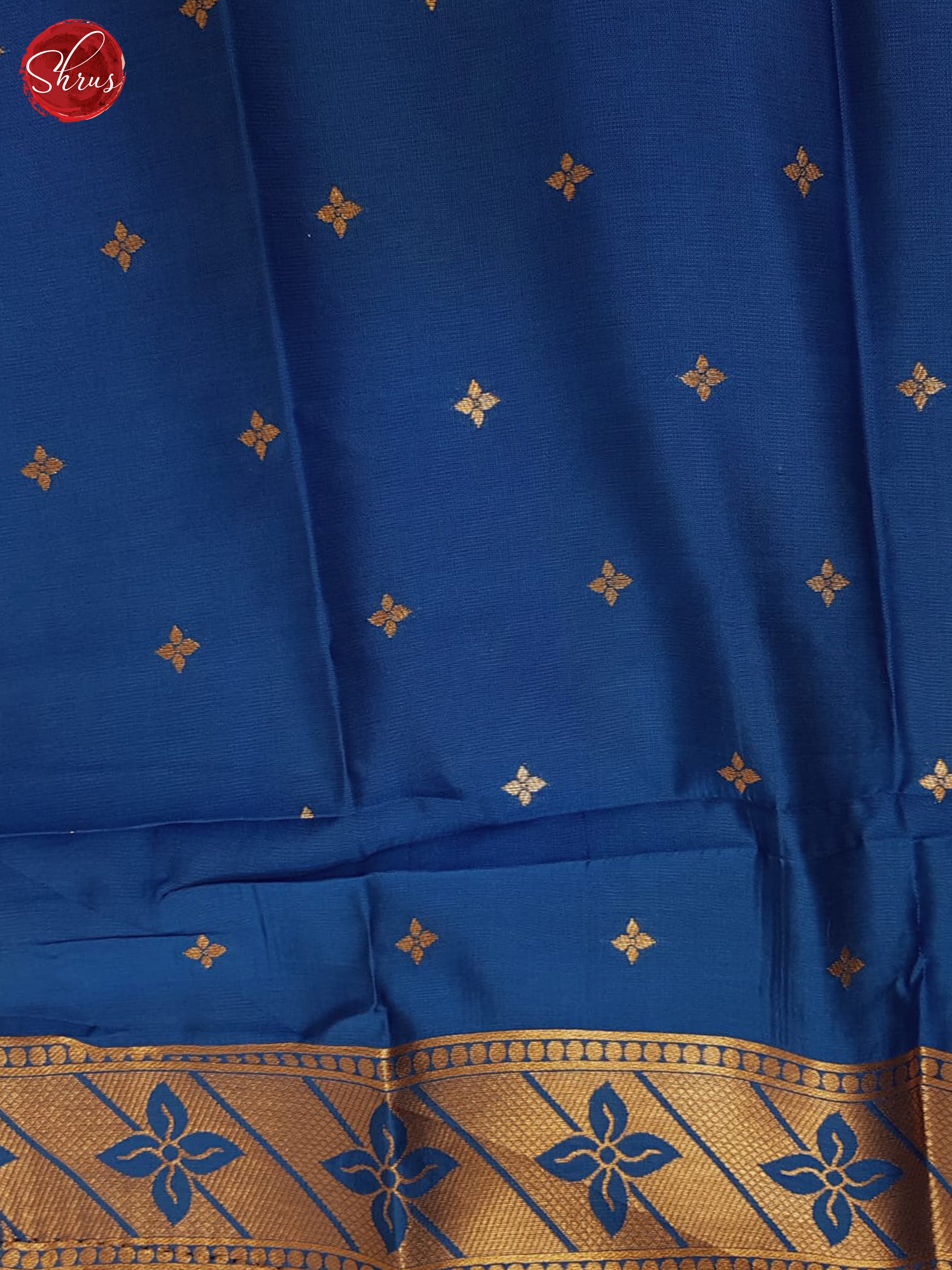 arraku marron and blue - Semi Soft Silk Saree - Shop on ShrusEternity.com