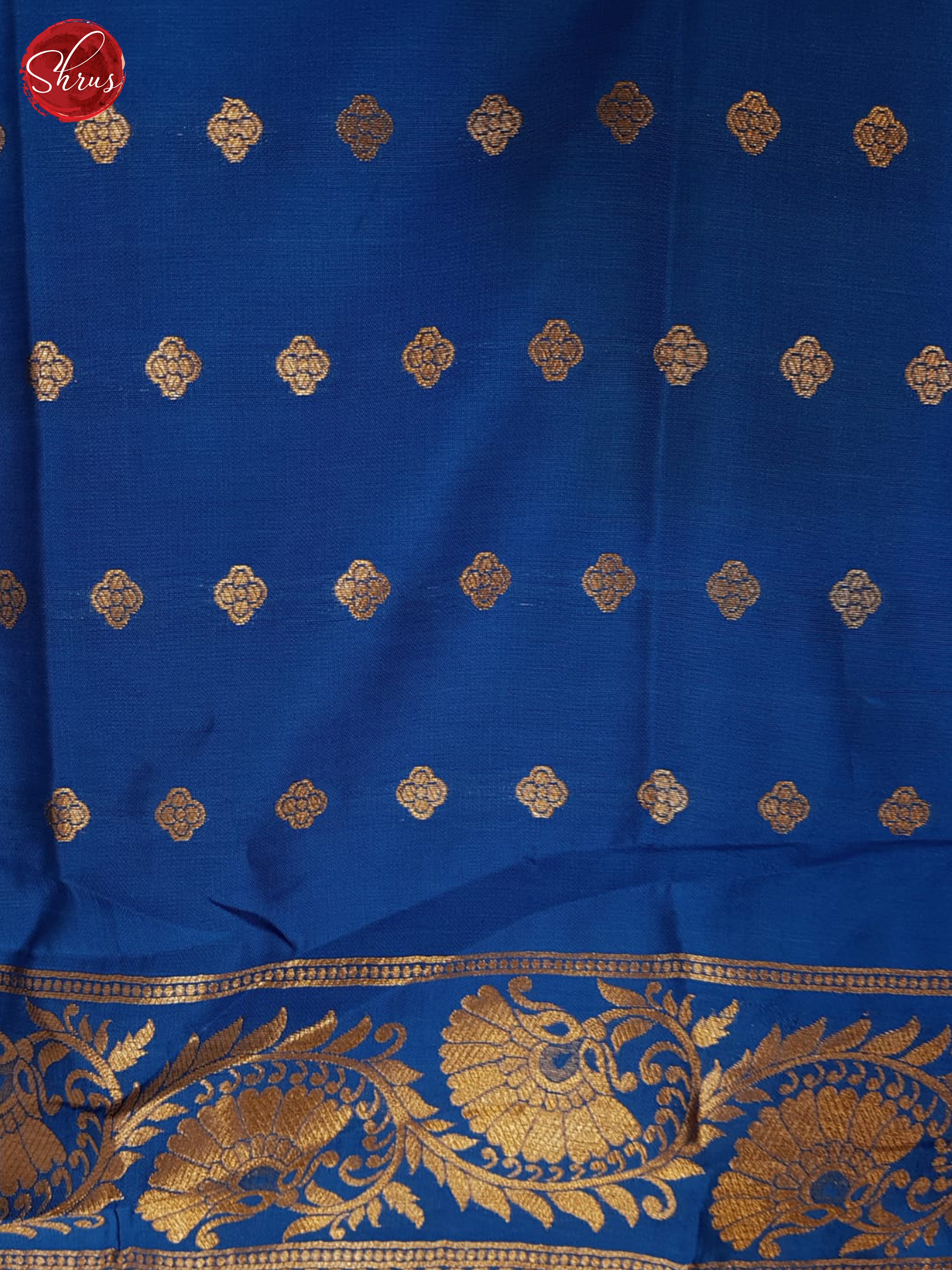 Green& Blue - Semi Softsilk Saree - Shop on ShrusEternity.com