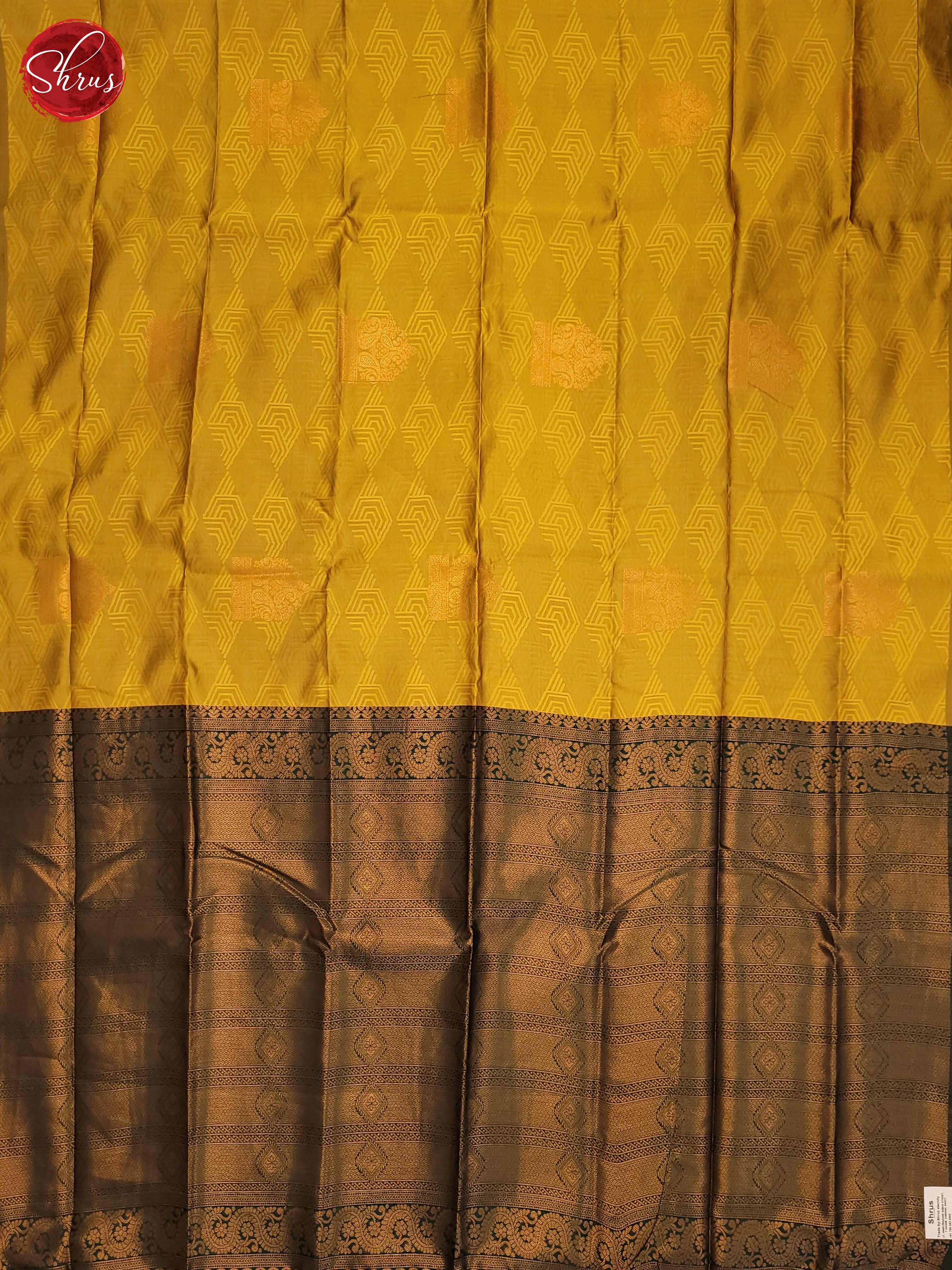 Mathulir Green & Green - Semi Softsilk Saree - Shop on ShrusEternity.com