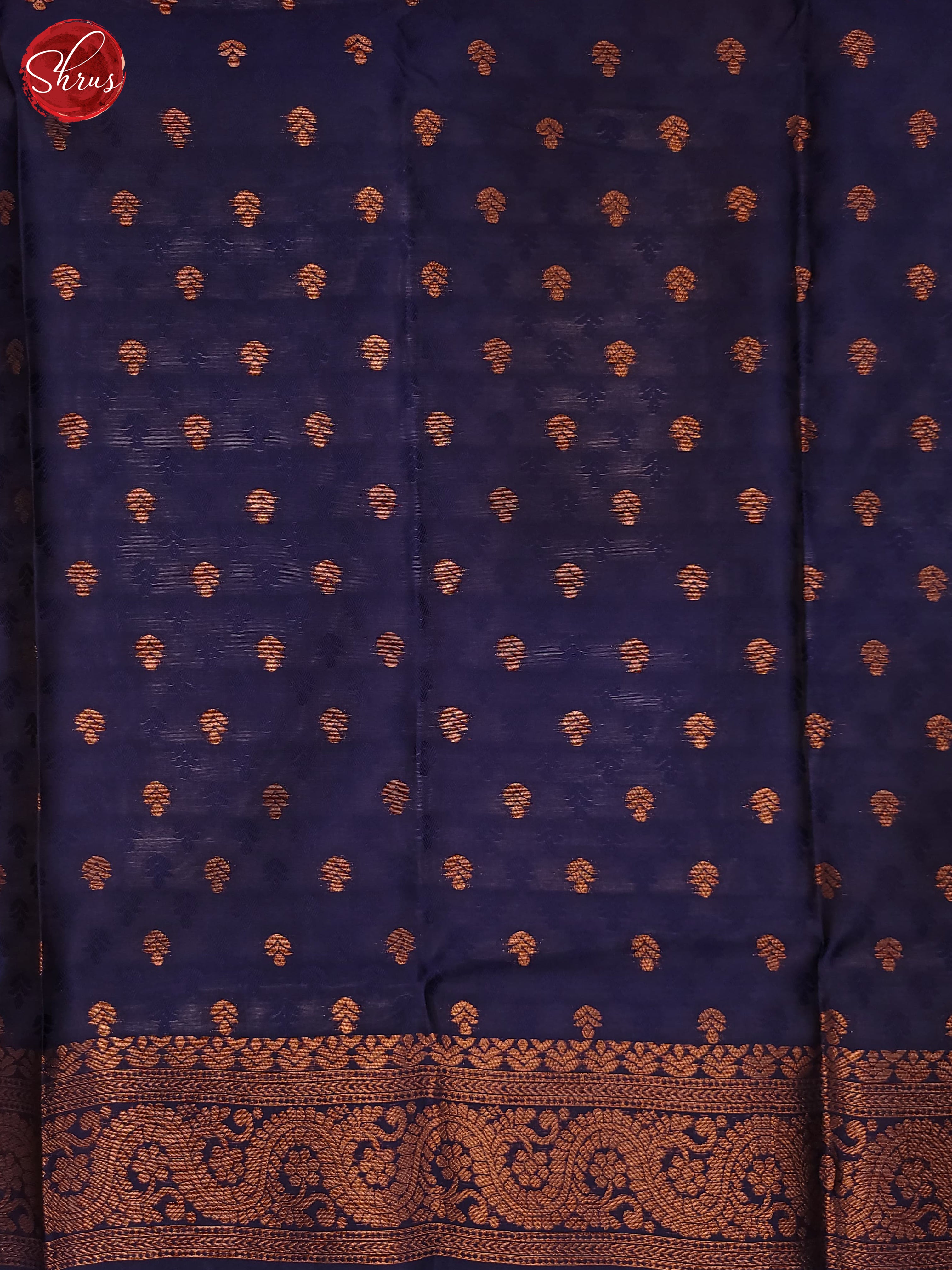 Red & Blue- Semi Soft Silk Saree - Shop on ShrusEternity.com