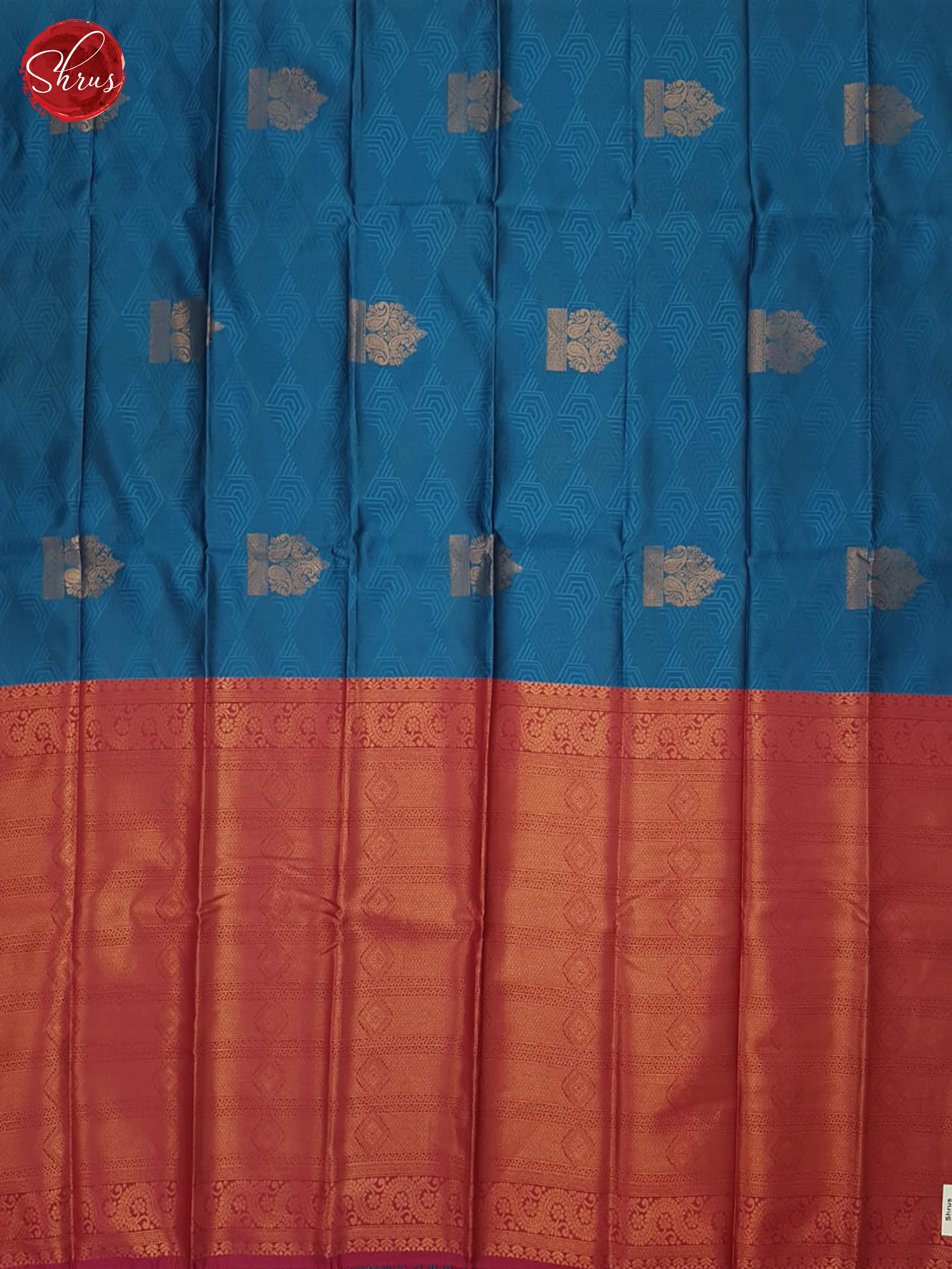 blue and pink- Semi Soft Silk Saree - Shop on ShrusEternity.com