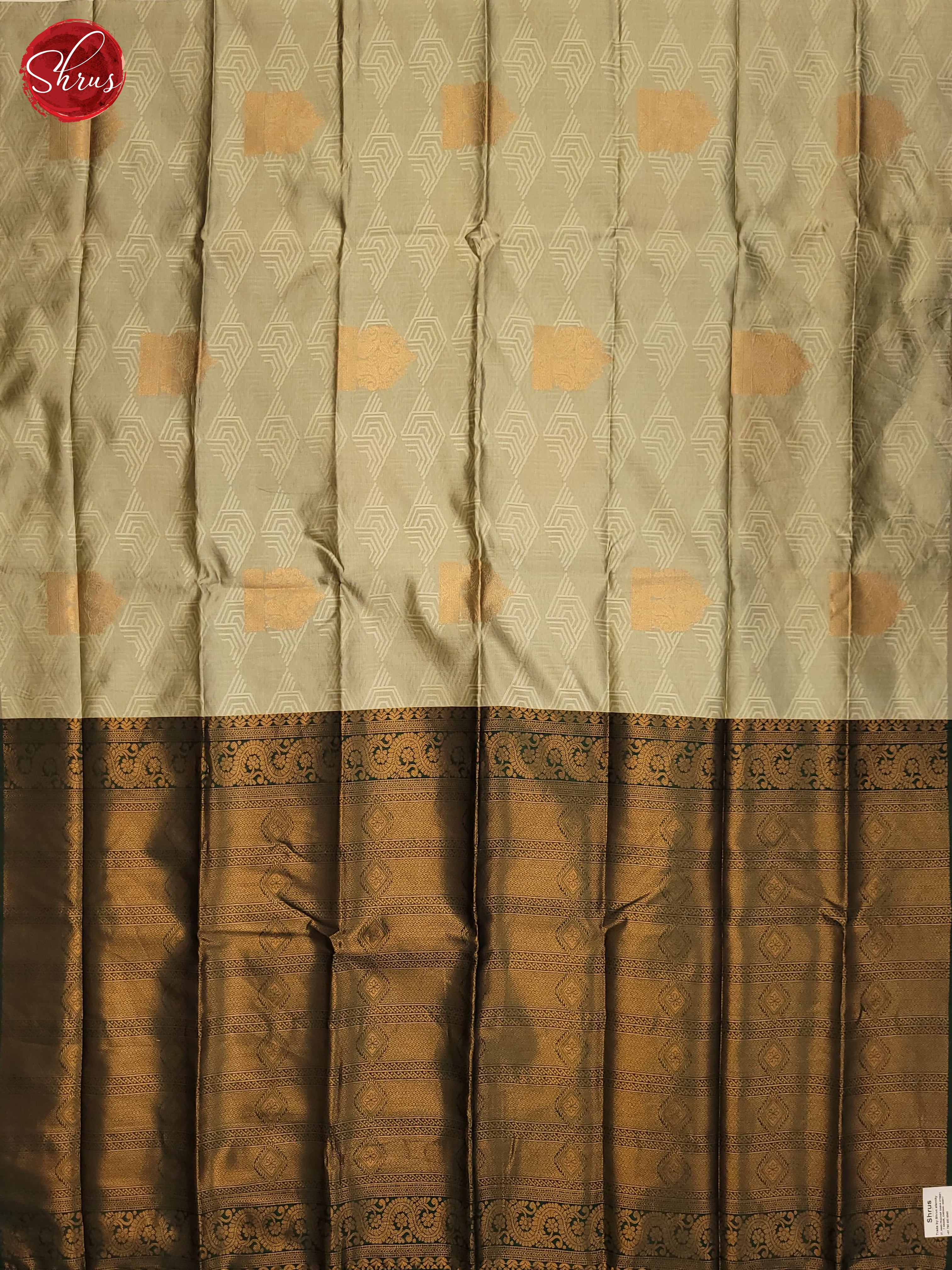 Pastel Green & Green - Semi Soft Silk Saree - Shop on ShrusEternity.com