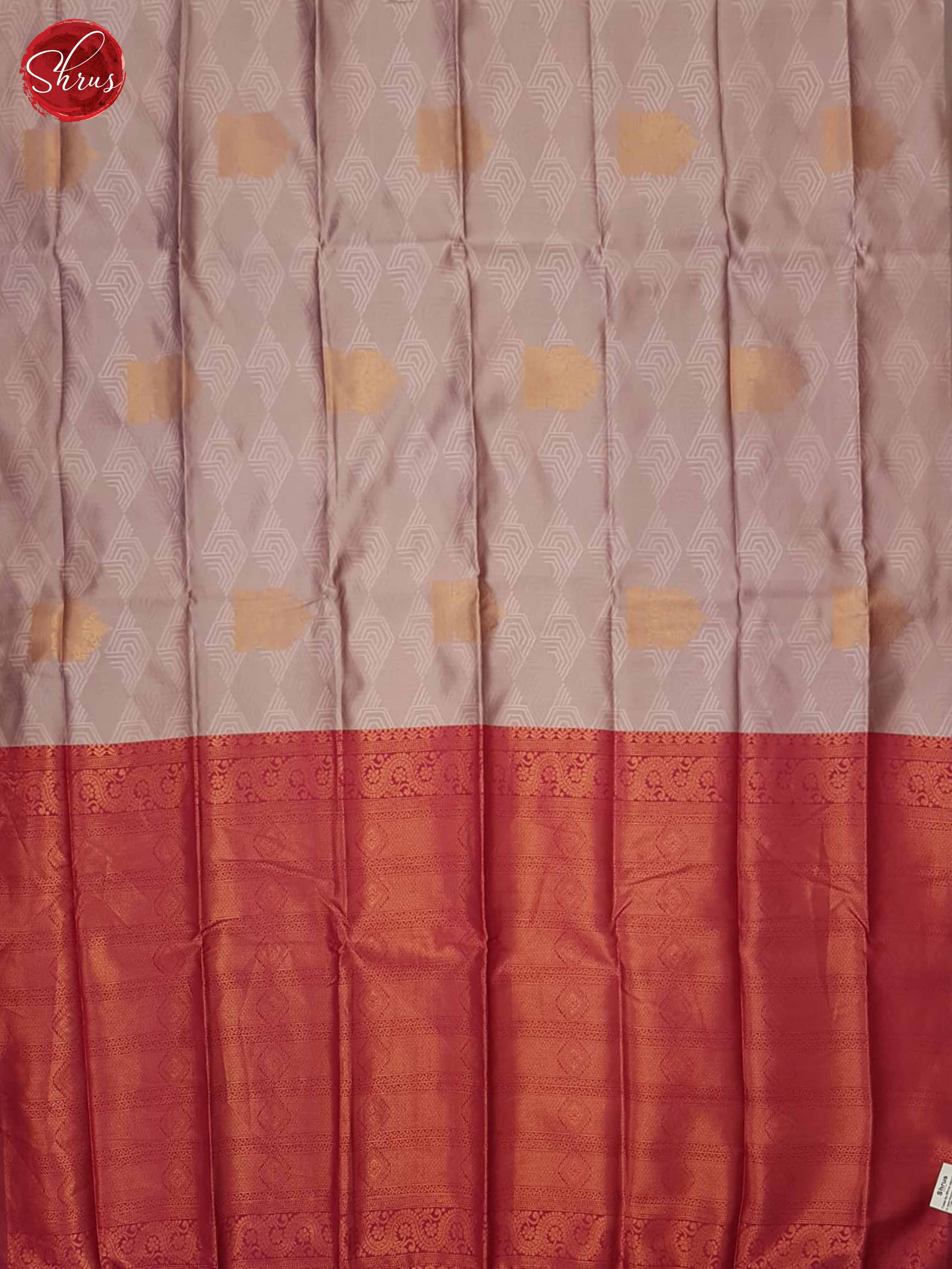 Mild Lavender & Pink - Semi Soft Silk Saree - Shop on ShrusEternity.com