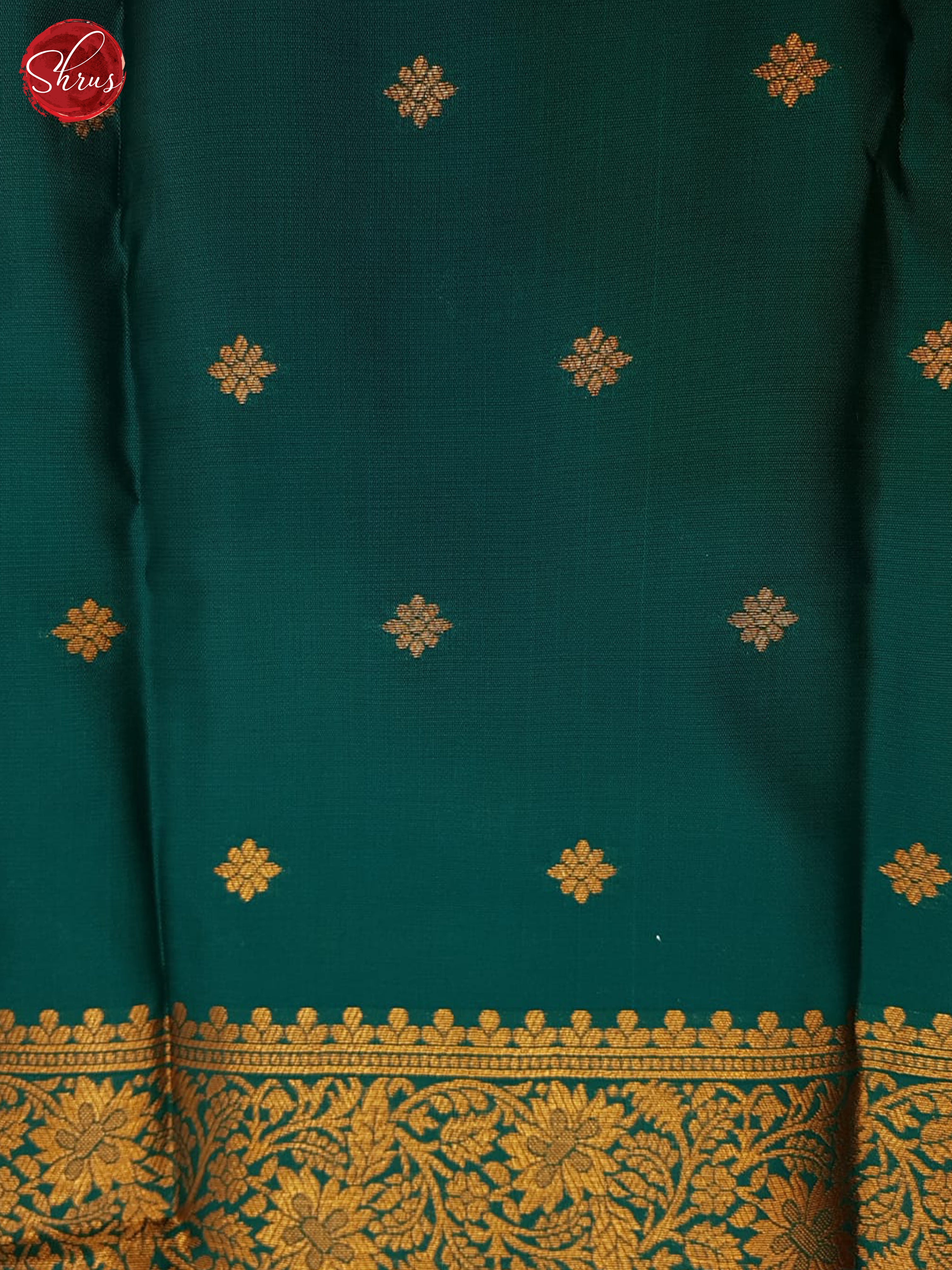 Maroon & Green- Semi Soft silk Saree - Shop on ShrusEternity.com