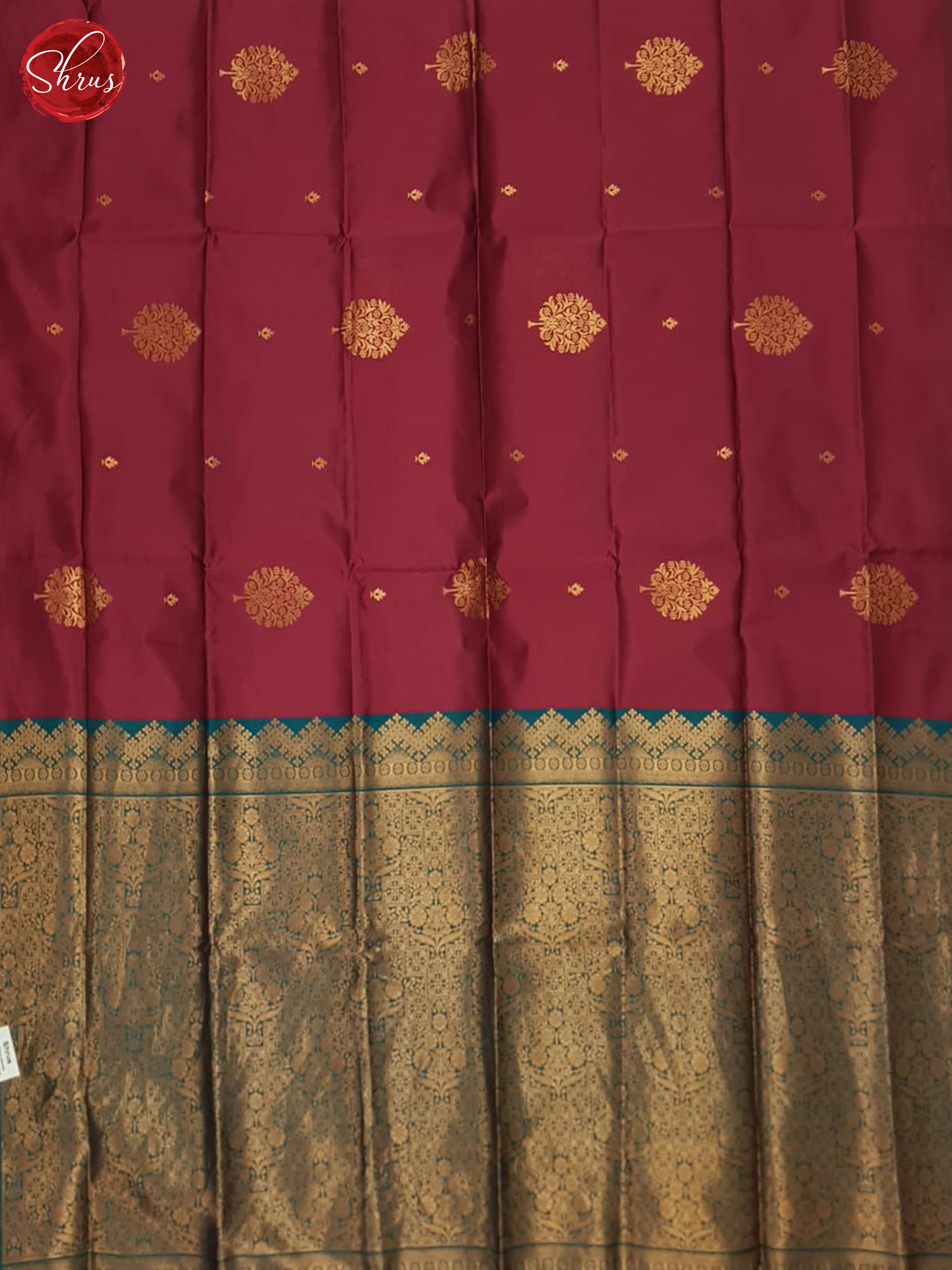 majenta  pink and green- Semi Soft Silk Saree - Shop on ShrusEternity.com