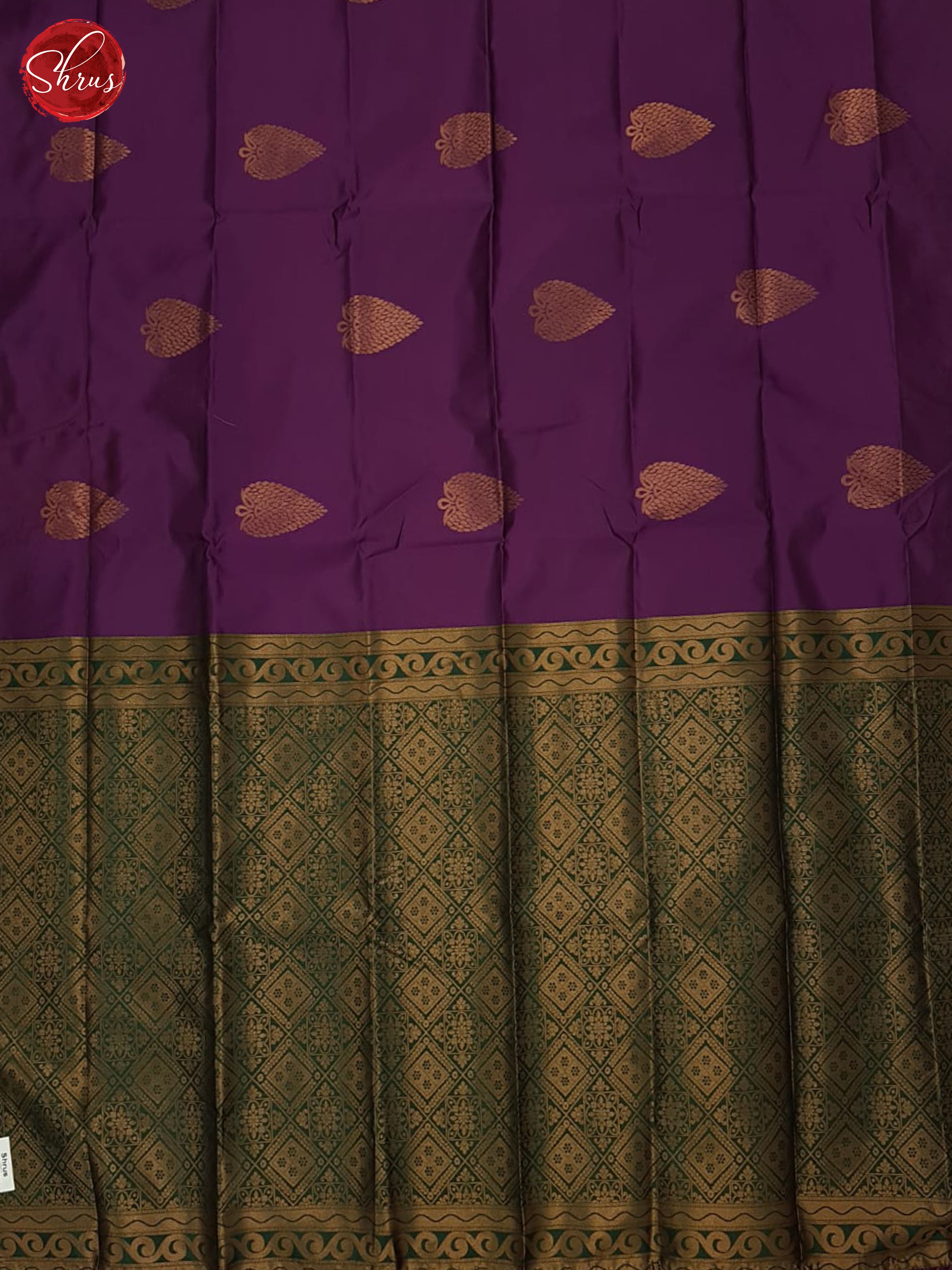 vadamalli and green- semi Soft Silk Saree - Shop on ShrusEternity.com