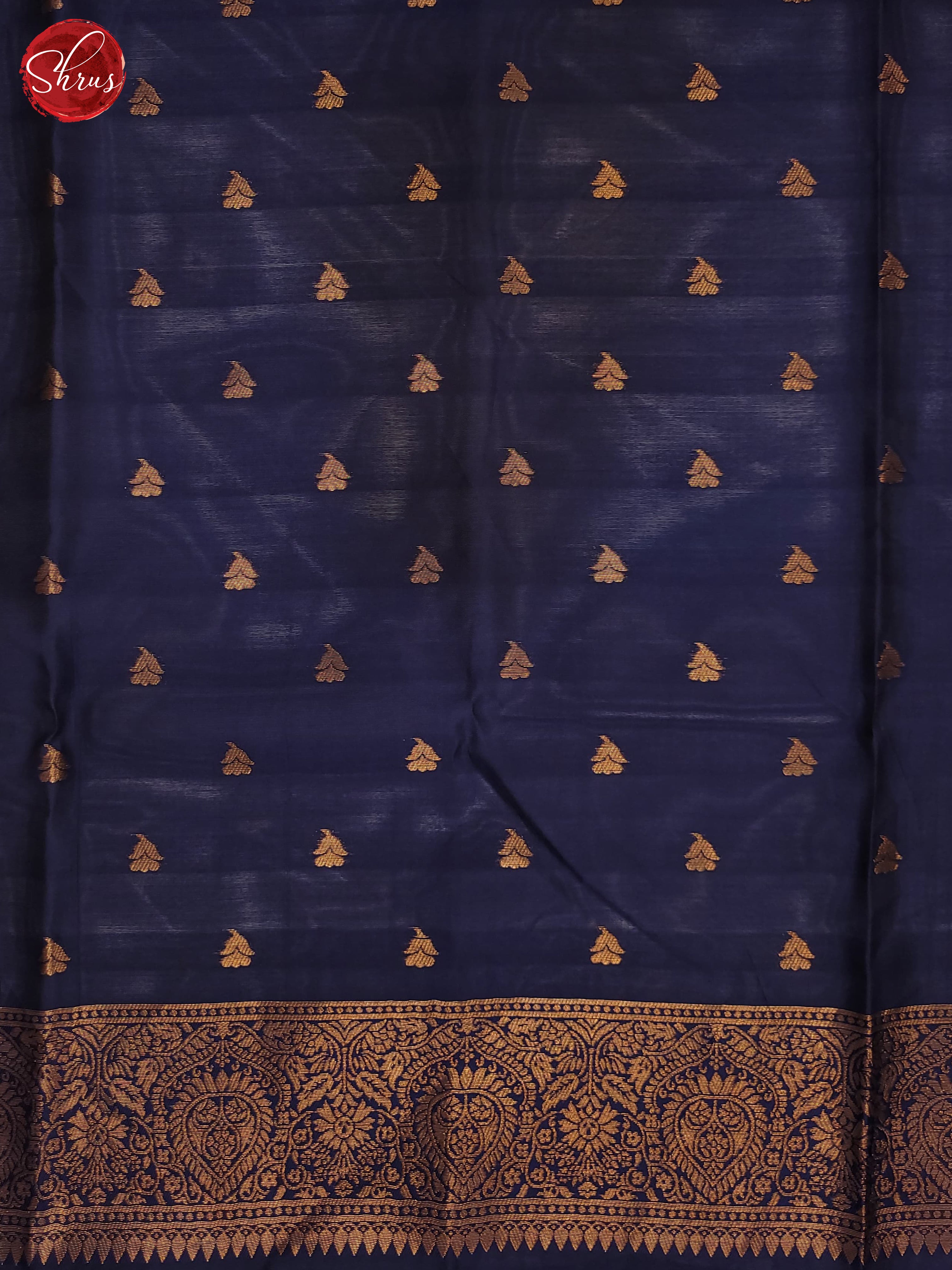 Pink & Blue - Semi Soft Silk Saree - Shop on ShrusEternity.com