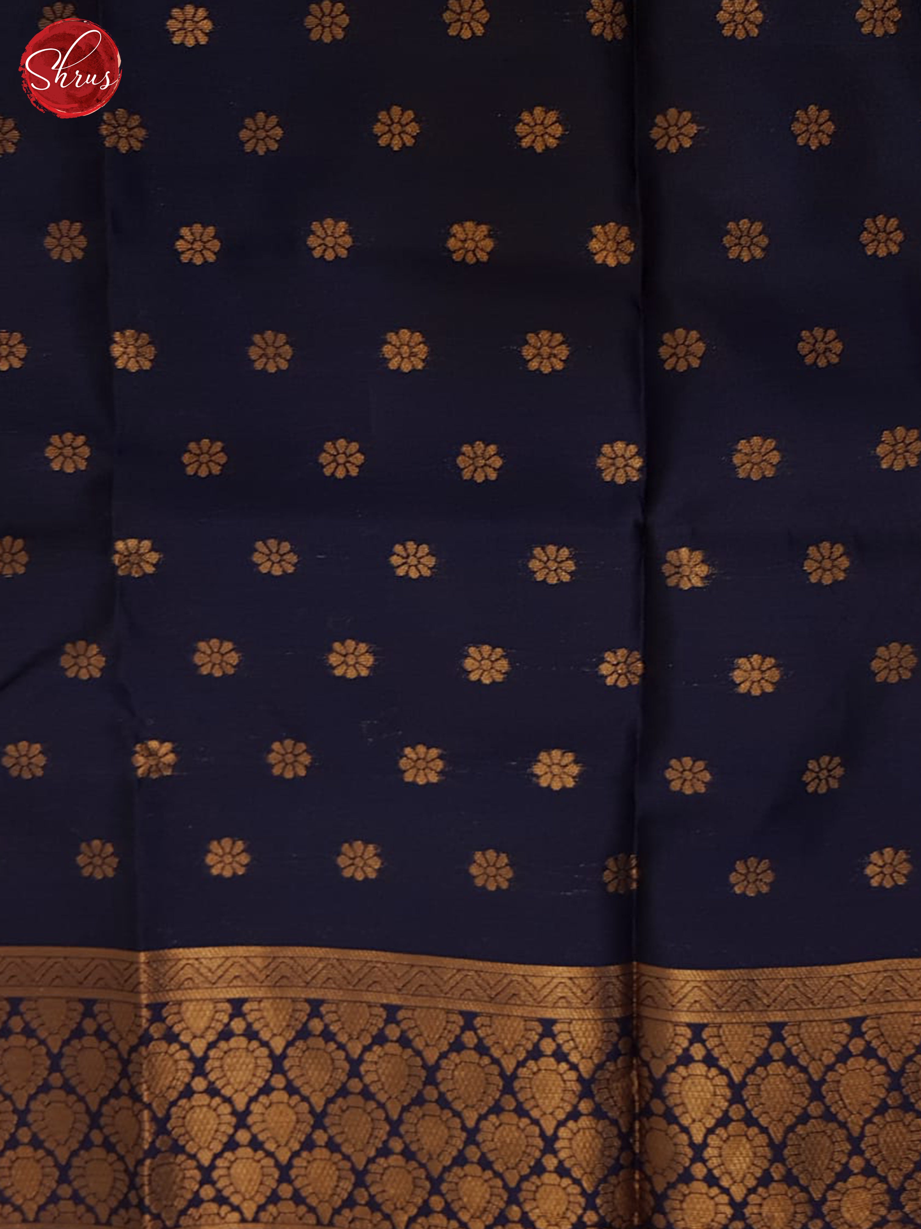 grey and blue - Semi Soft Silk Saree - Shop on ShrusEternity.com