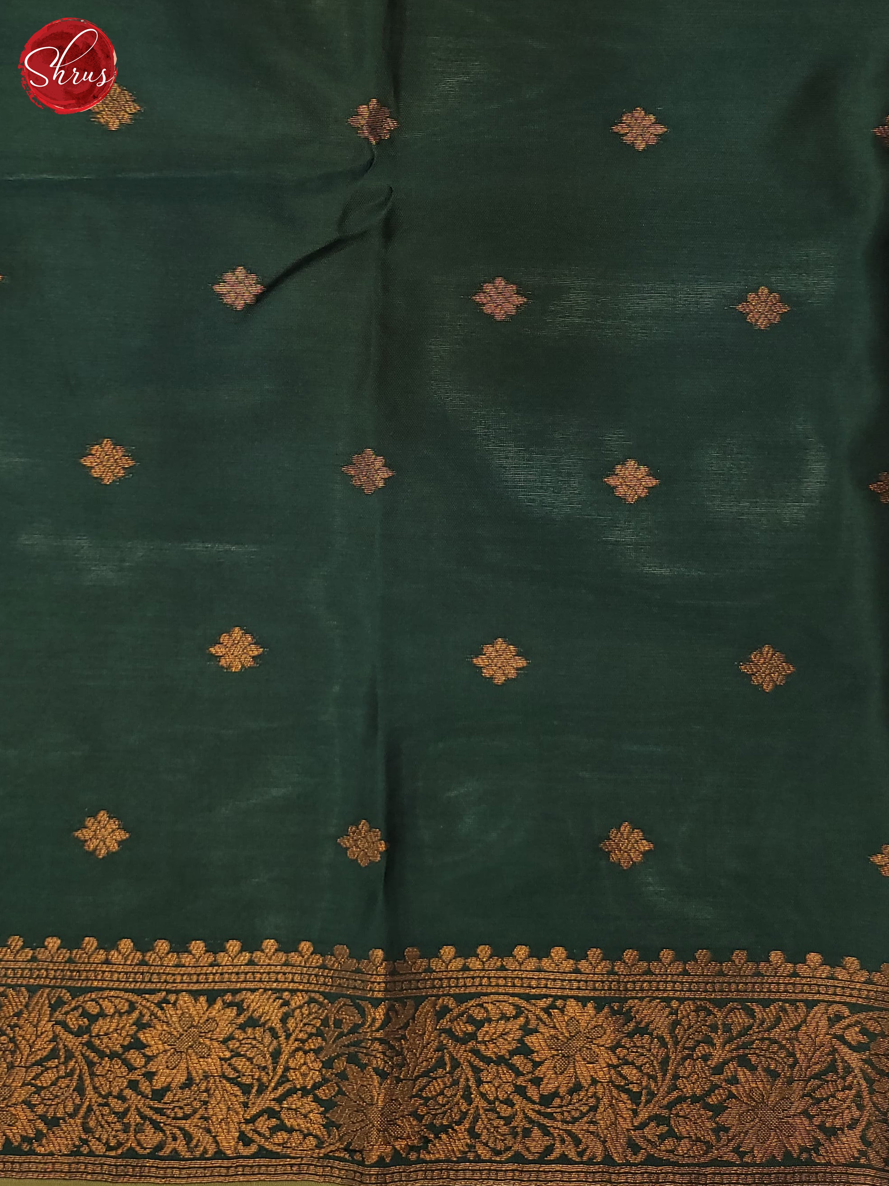 Elachi Green & Green- Semi Soft Silk Saree - Shop on ShrusEternity.com