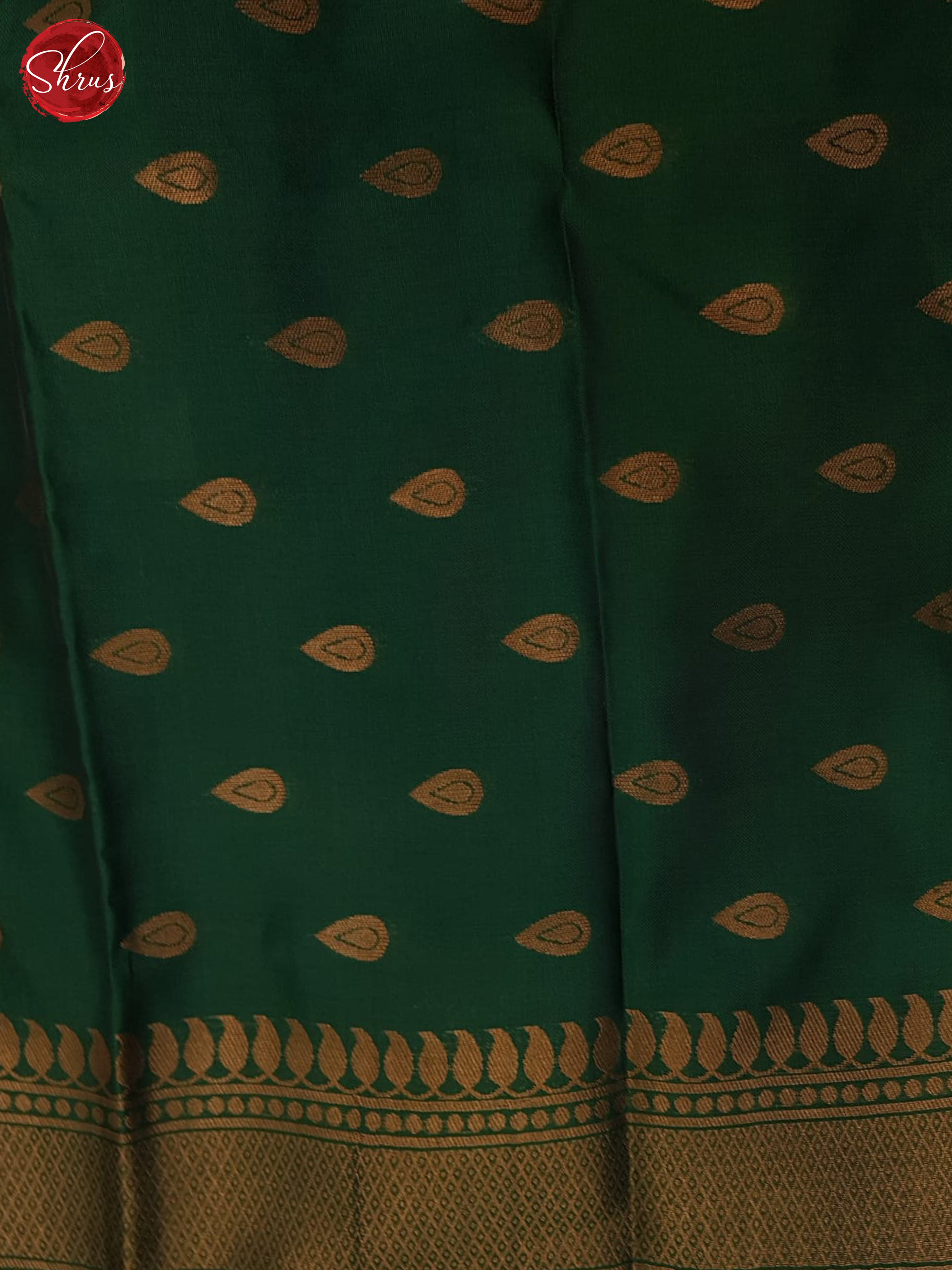 wine and green- Semi Soft silk Saree - Shop on ShrusEternity.com