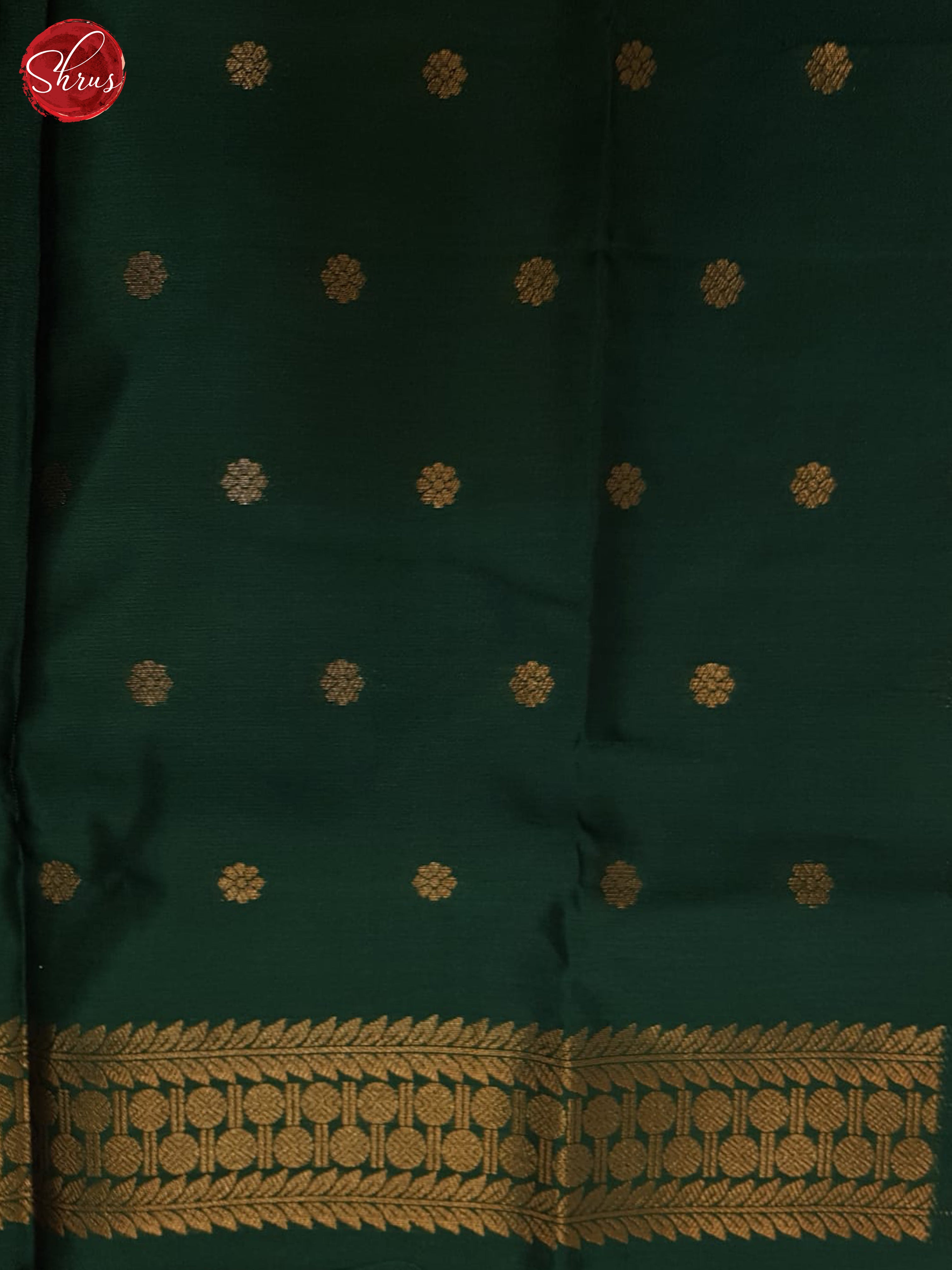 Grey & Green- Semi Softsilk Saree - Shop on ShrusEternity.com