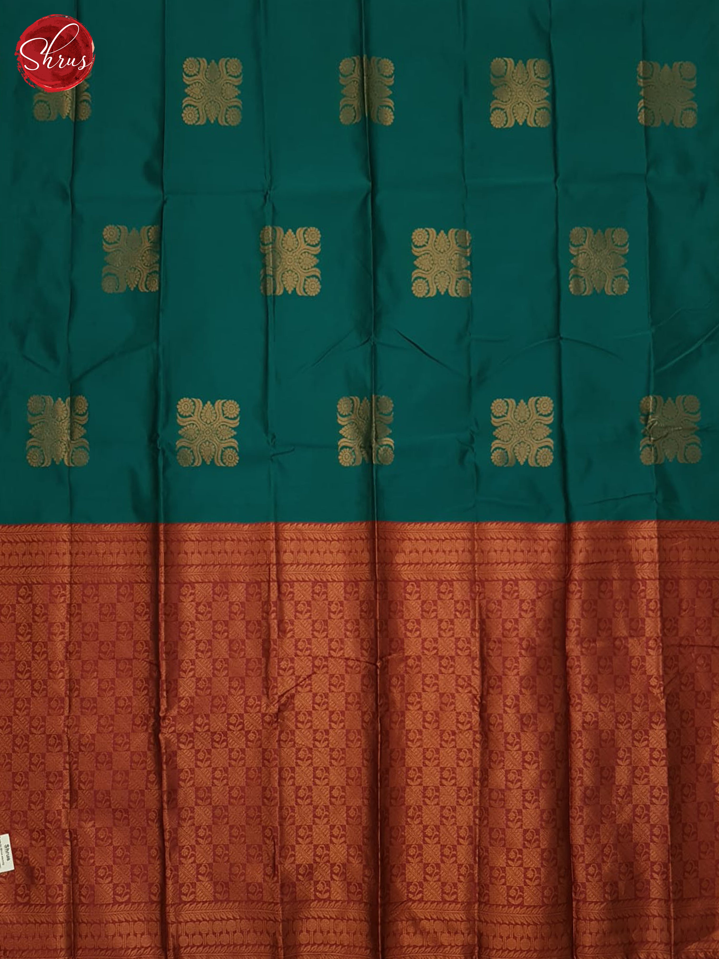 Blue & Pink- Semi Softsilk Saree - Shop on ShrusEternity.com