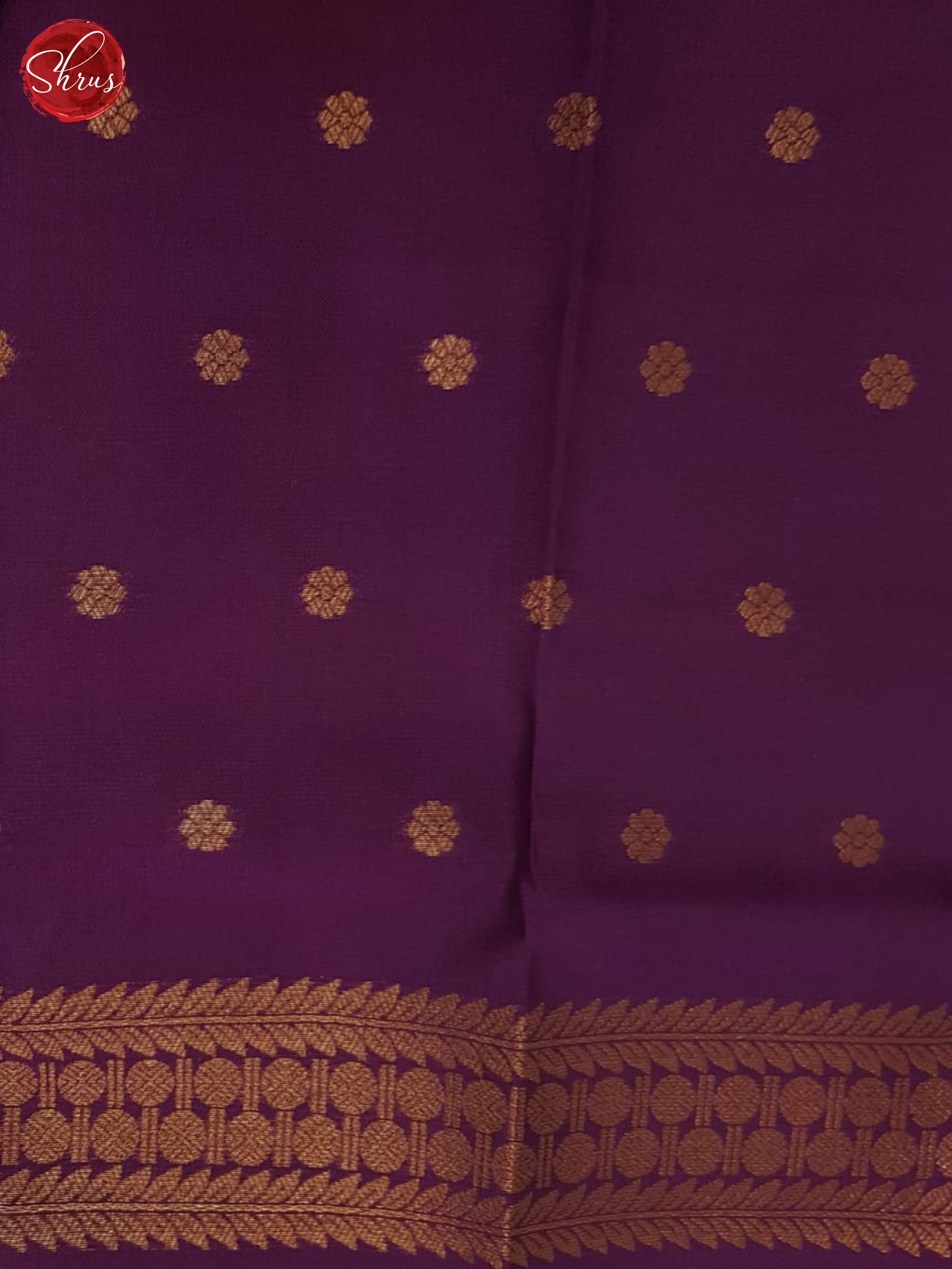 Dusty Pink & Purple - Semi Softsilk Saree - Shop on ShrusEternity.com