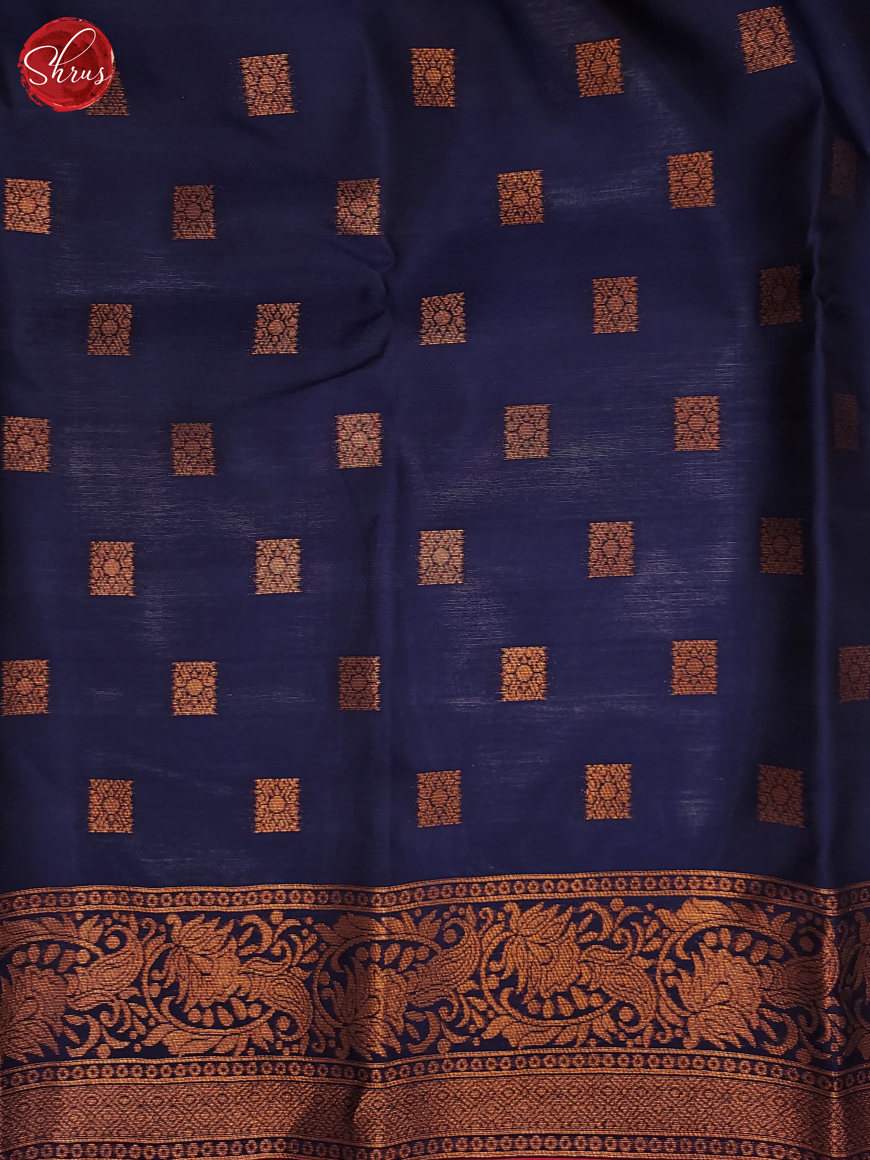 Pink & Blue- Semi Soft Silk Saree - Shop on ShrusEternity.com