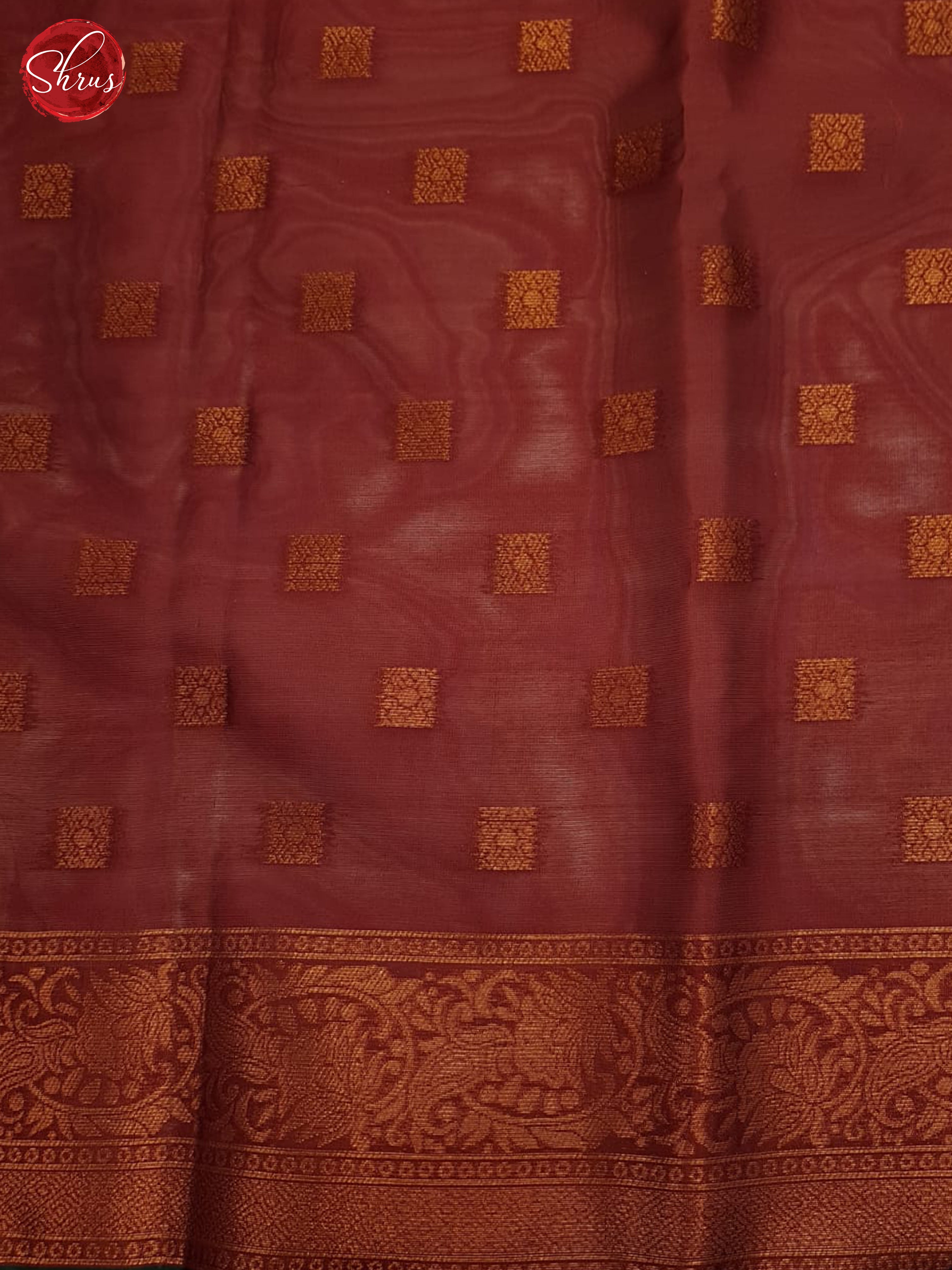 Green And Maroon- Semi Soft Silk Saree - Shop on ShrusEternity.com