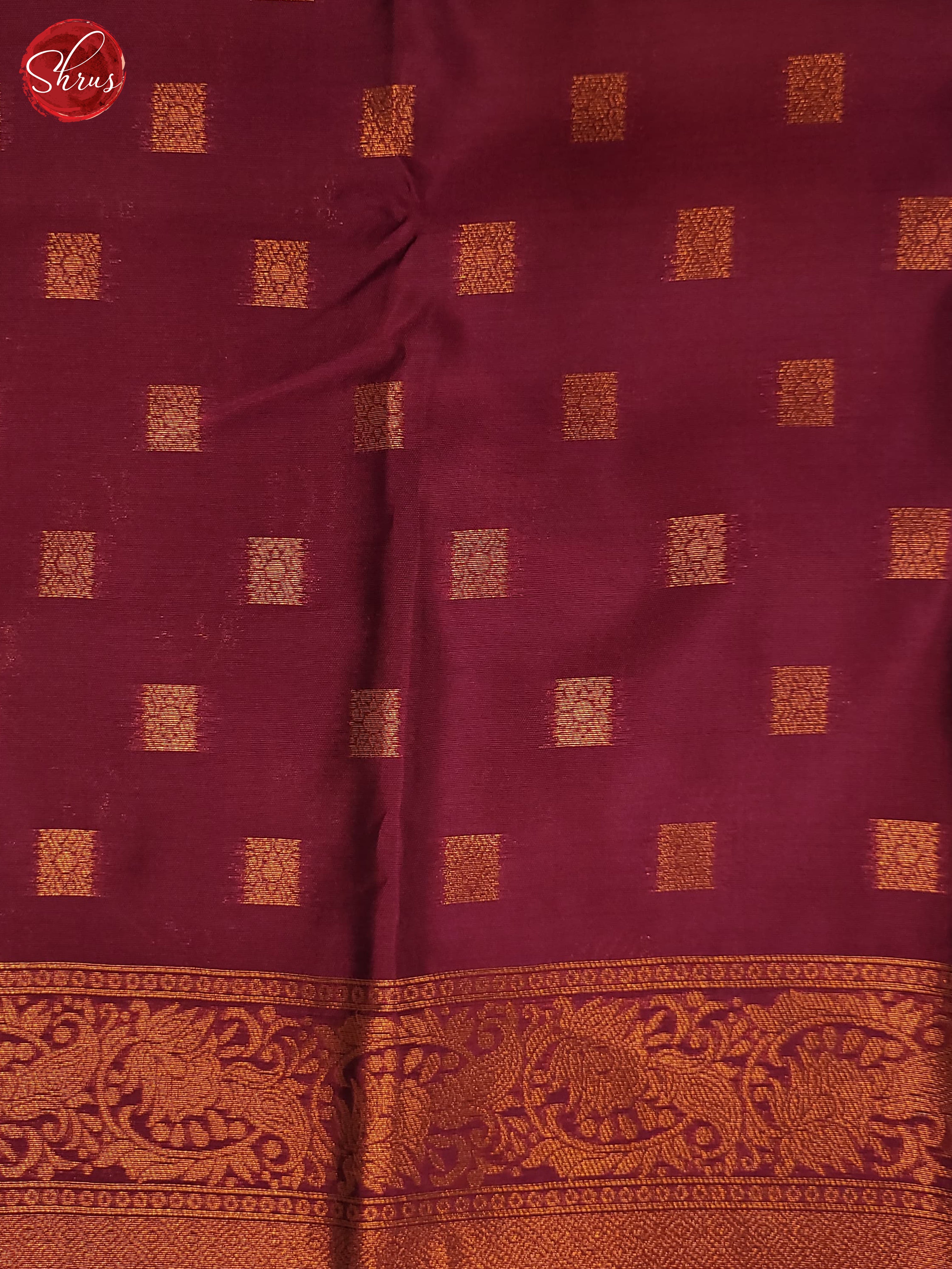 Blue & Majenta - Semi Soft Silk Saree - Shop on ShrusEternity.com