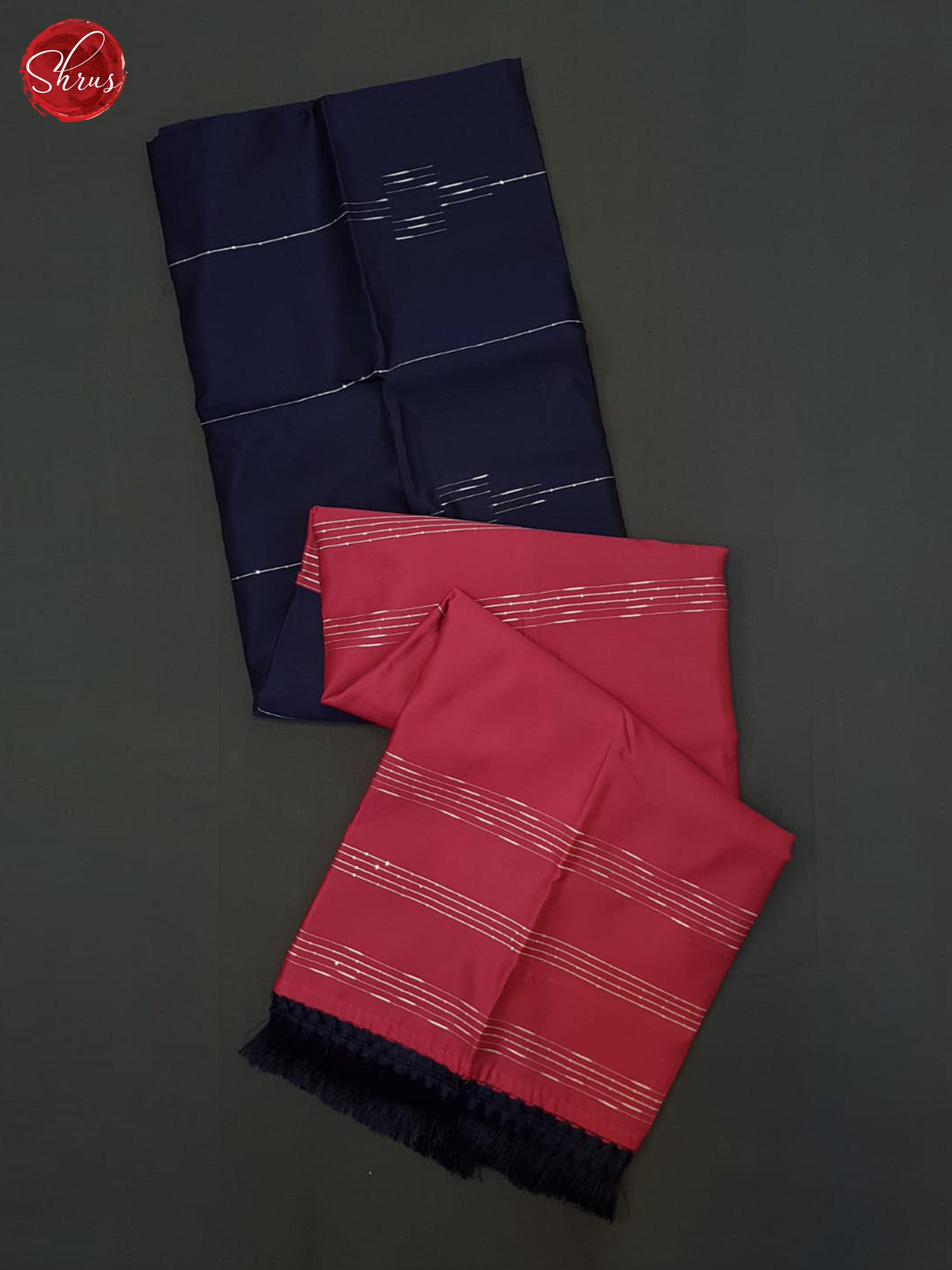 blue and pink - Semi Soft Silk Saree - Shop on ShrusEternity.com