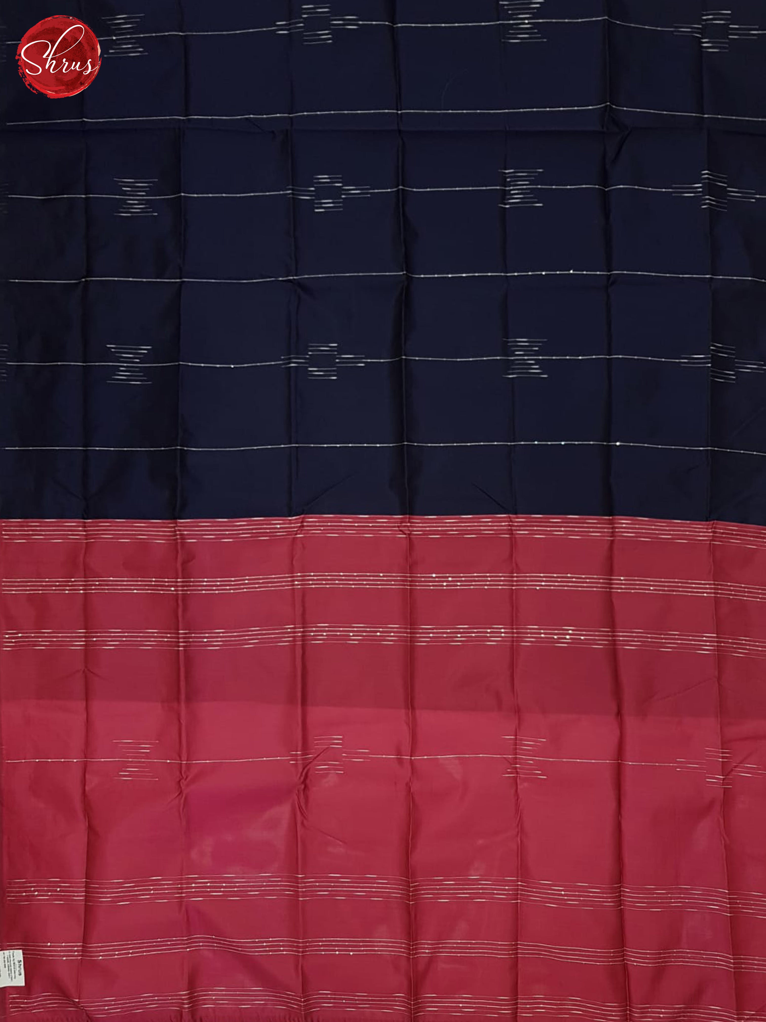 blue and pink - Semi Soft Silk Saree - Shop on ShrusEternity.com