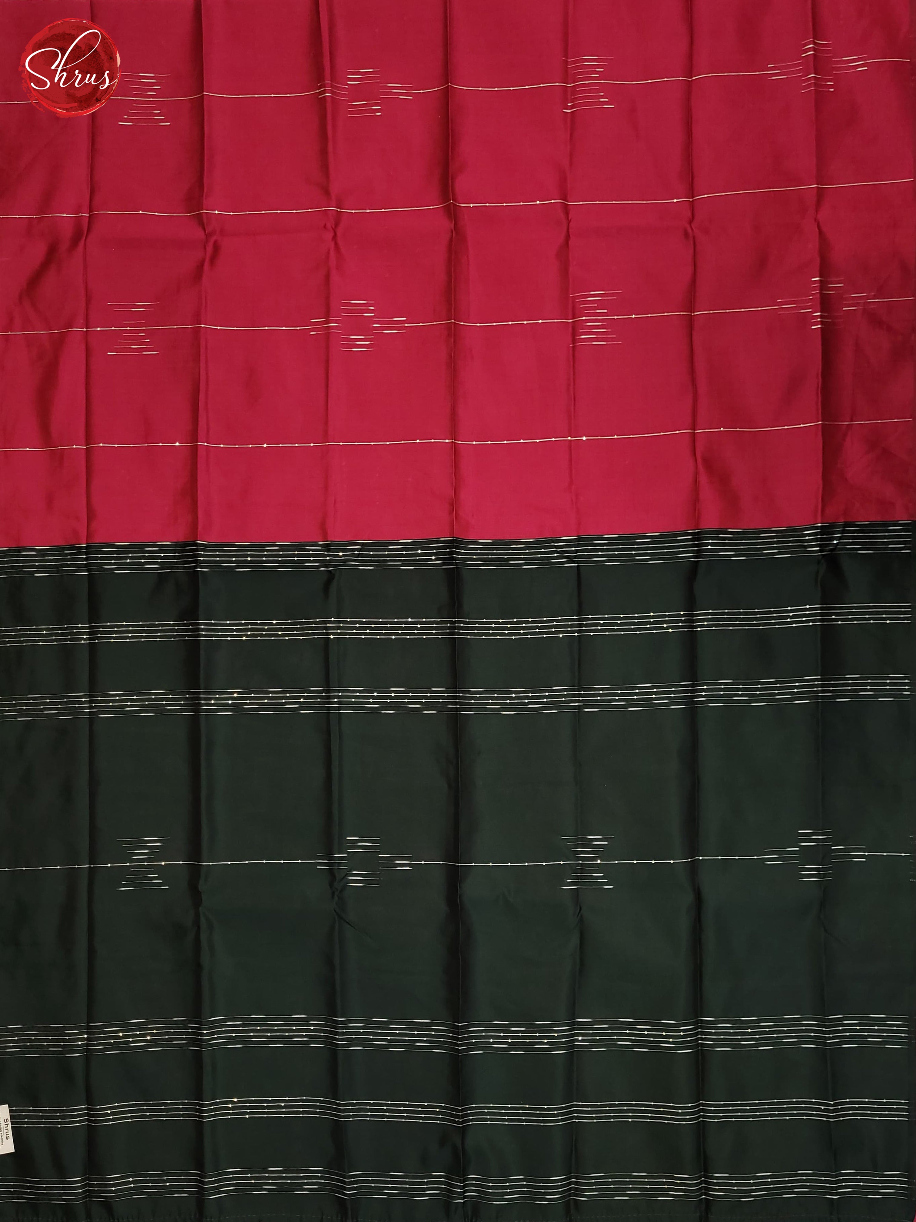 Pink and Green - Semi Soft Silk Saree - Shop on ShrusEternity.com