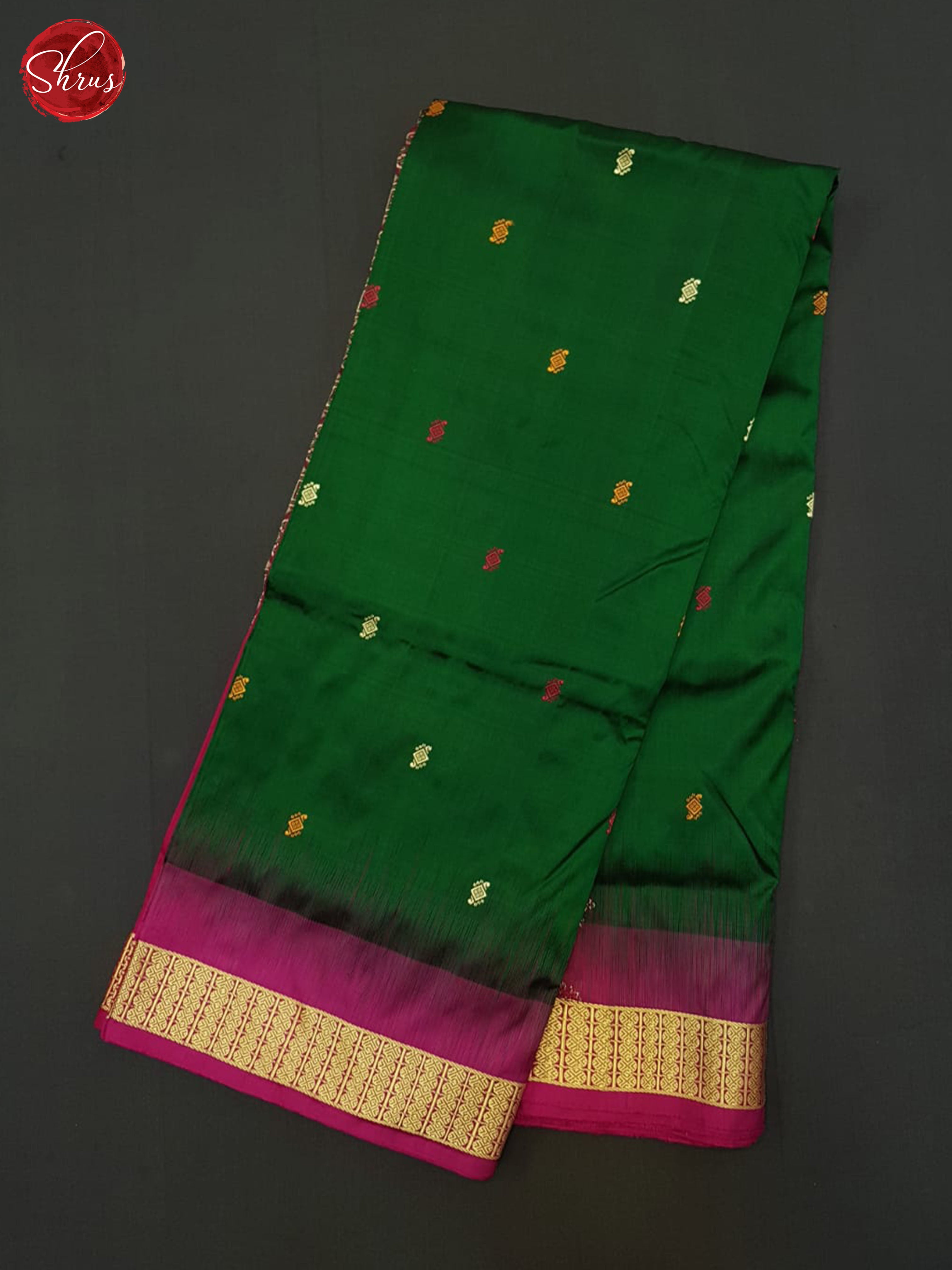 Green & Pink - Odisha Sambalpuri silk Saree - Shop on ShrusEternity.com