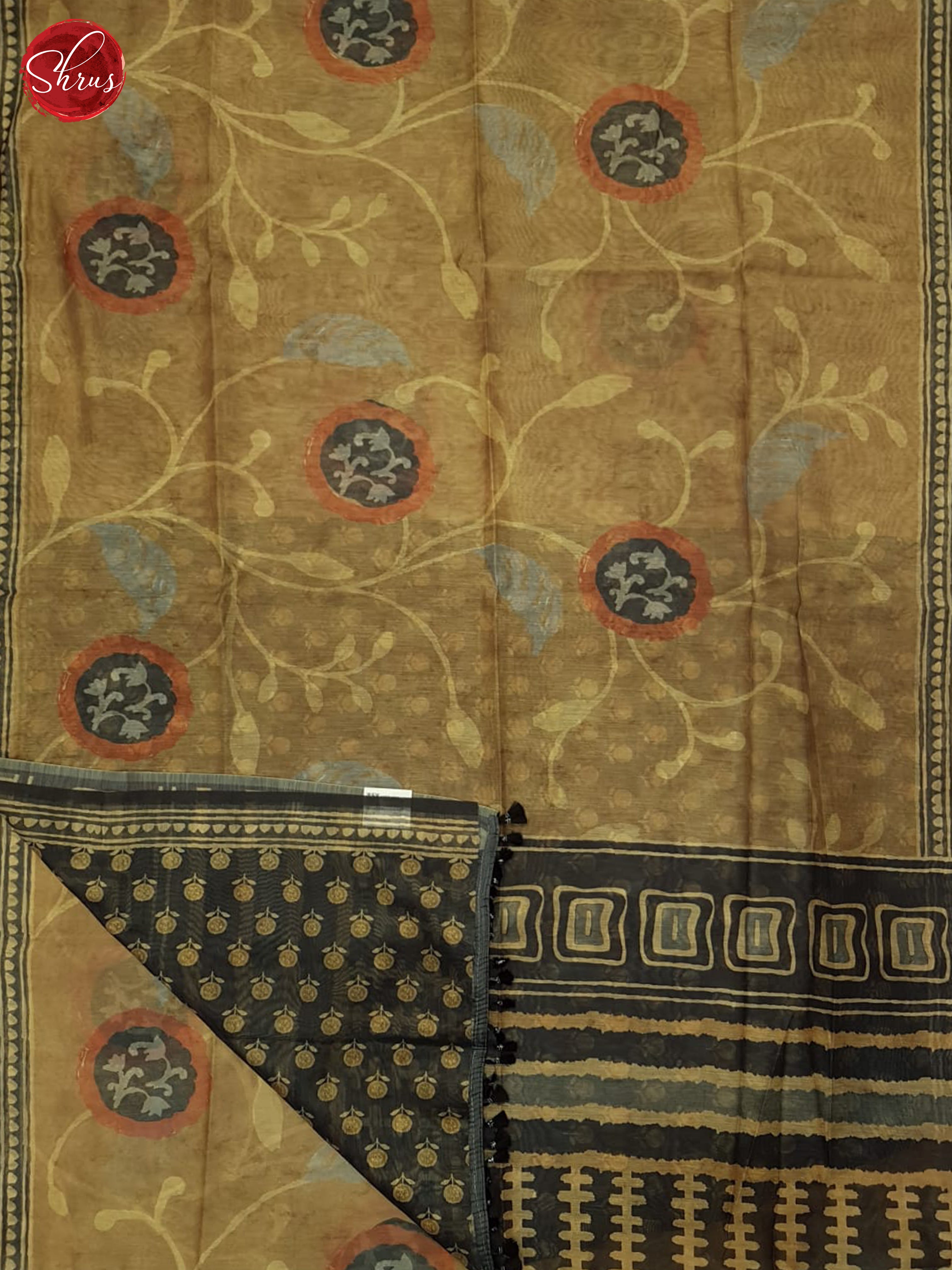 BJS18559 - Semi Chanderi Saree - Shop on ShrusEternity.com