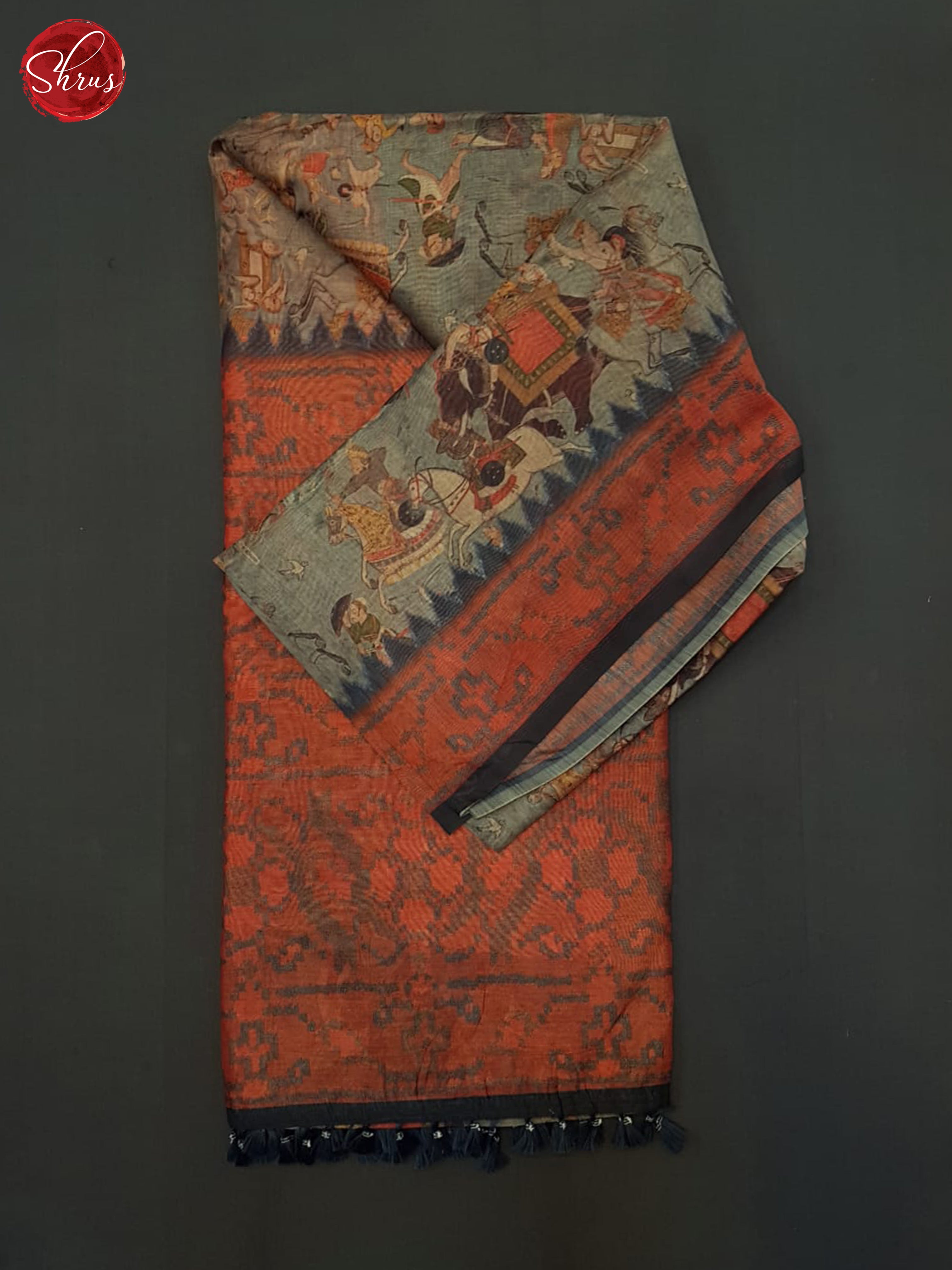 BJS18589 - Semi Chanderi Saree - Shop on ShrusEternity.com