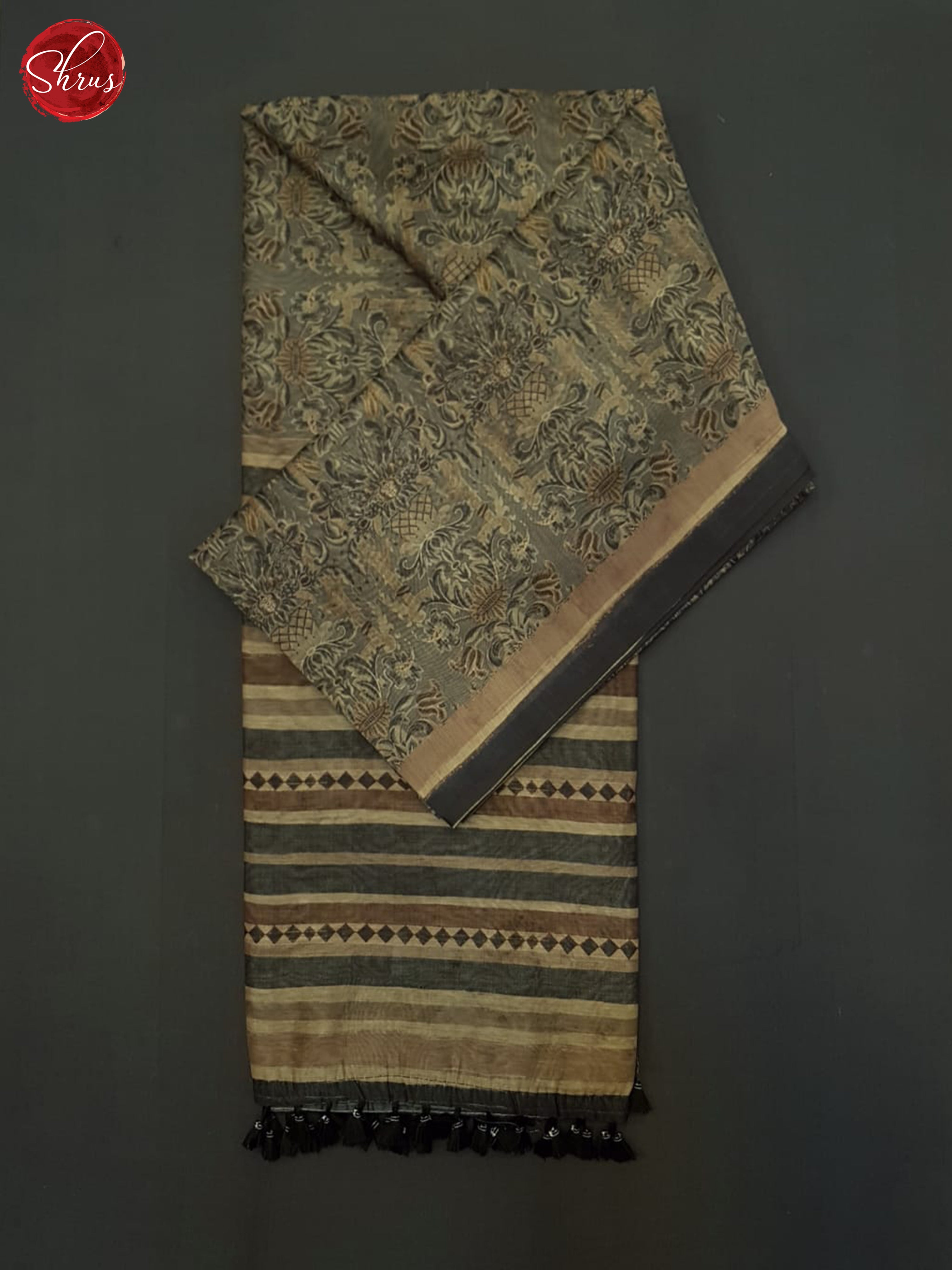 BJS18593 - Semi Chanderi Saree - Shop on ShrusEternity.com