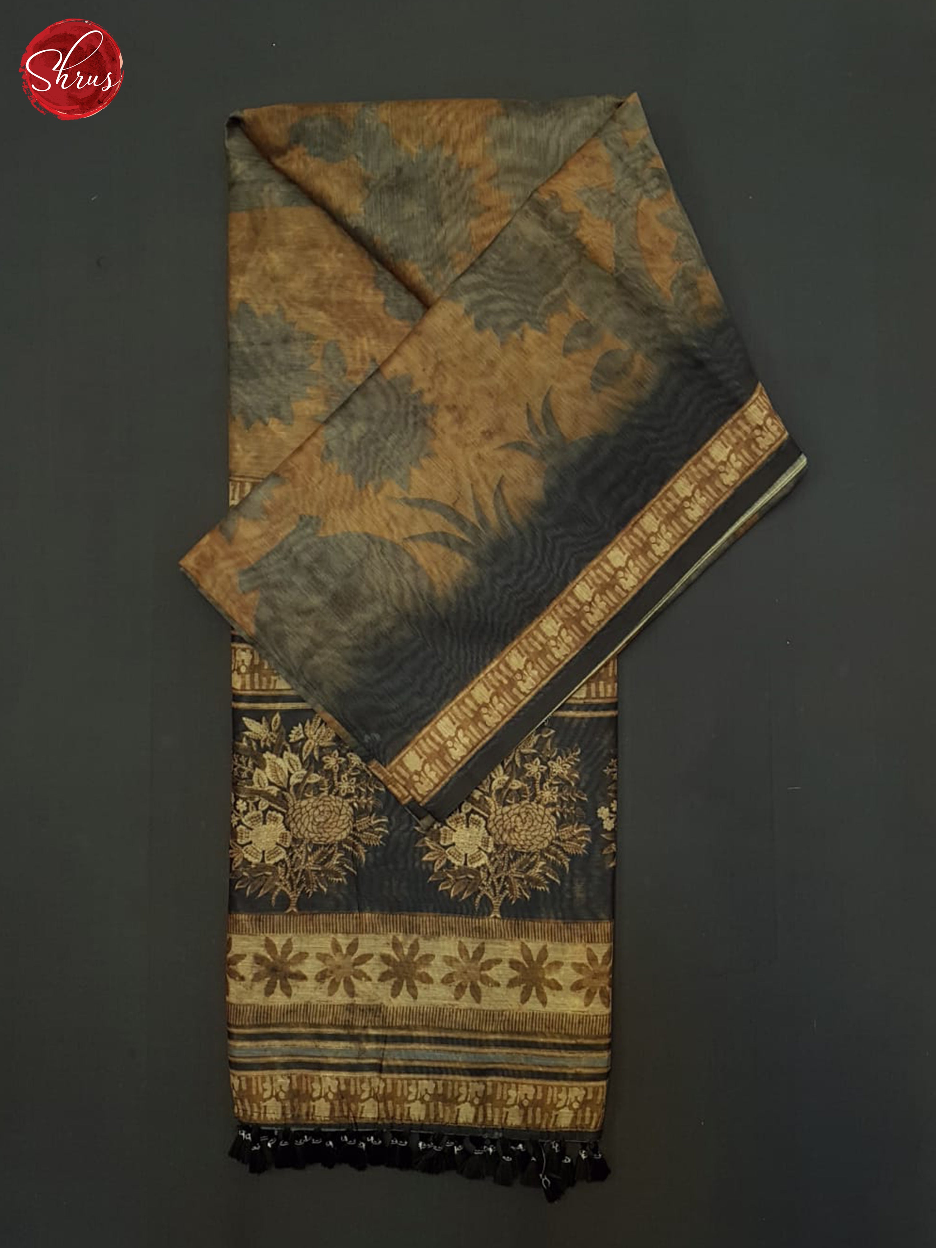 BJS18601 - Semi Chanderi Saree - Shop on ShrusEternity.com