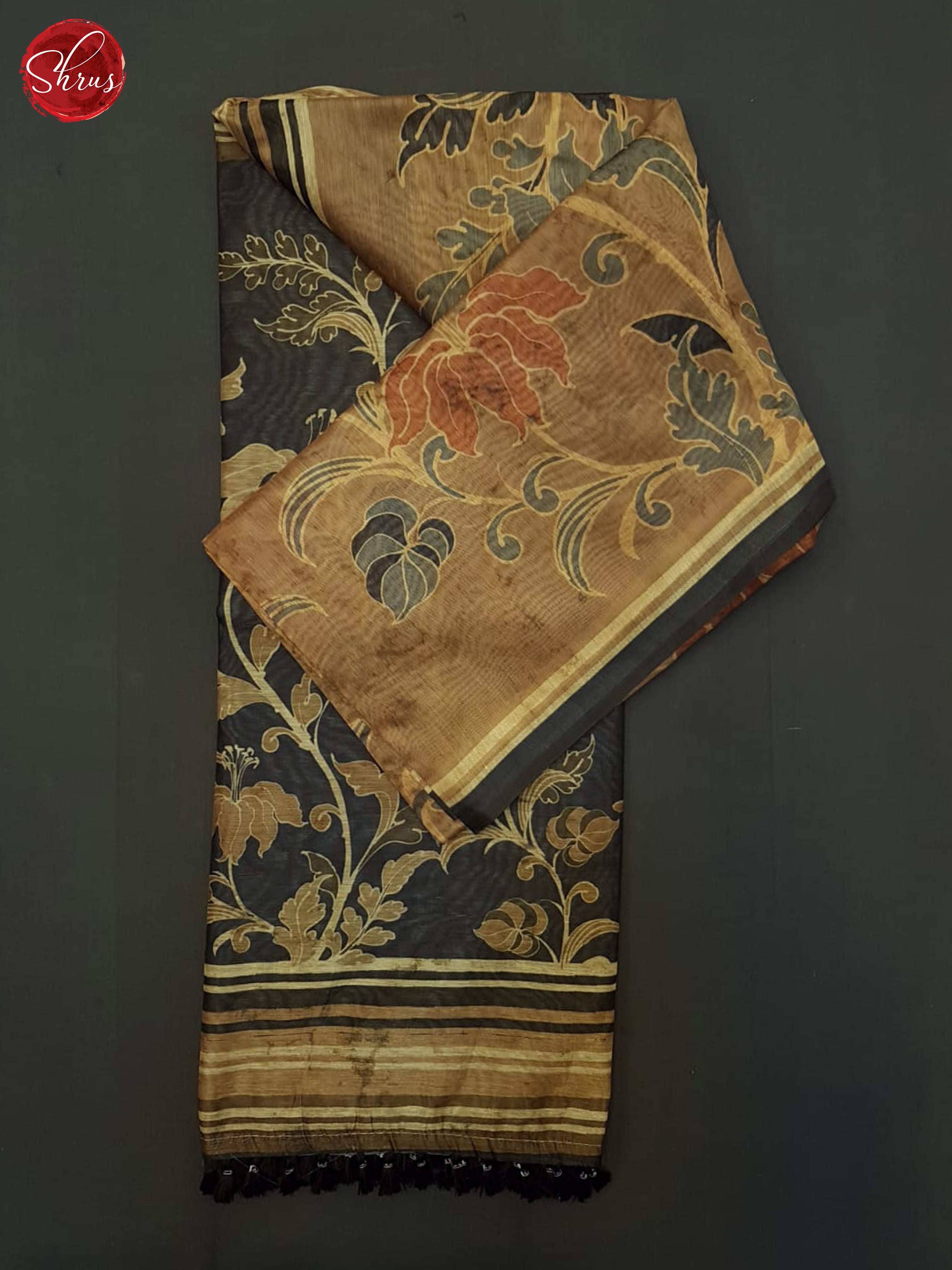 BJS18602 - Semi Chanderi Saree - Shop on ShrusEternity.com