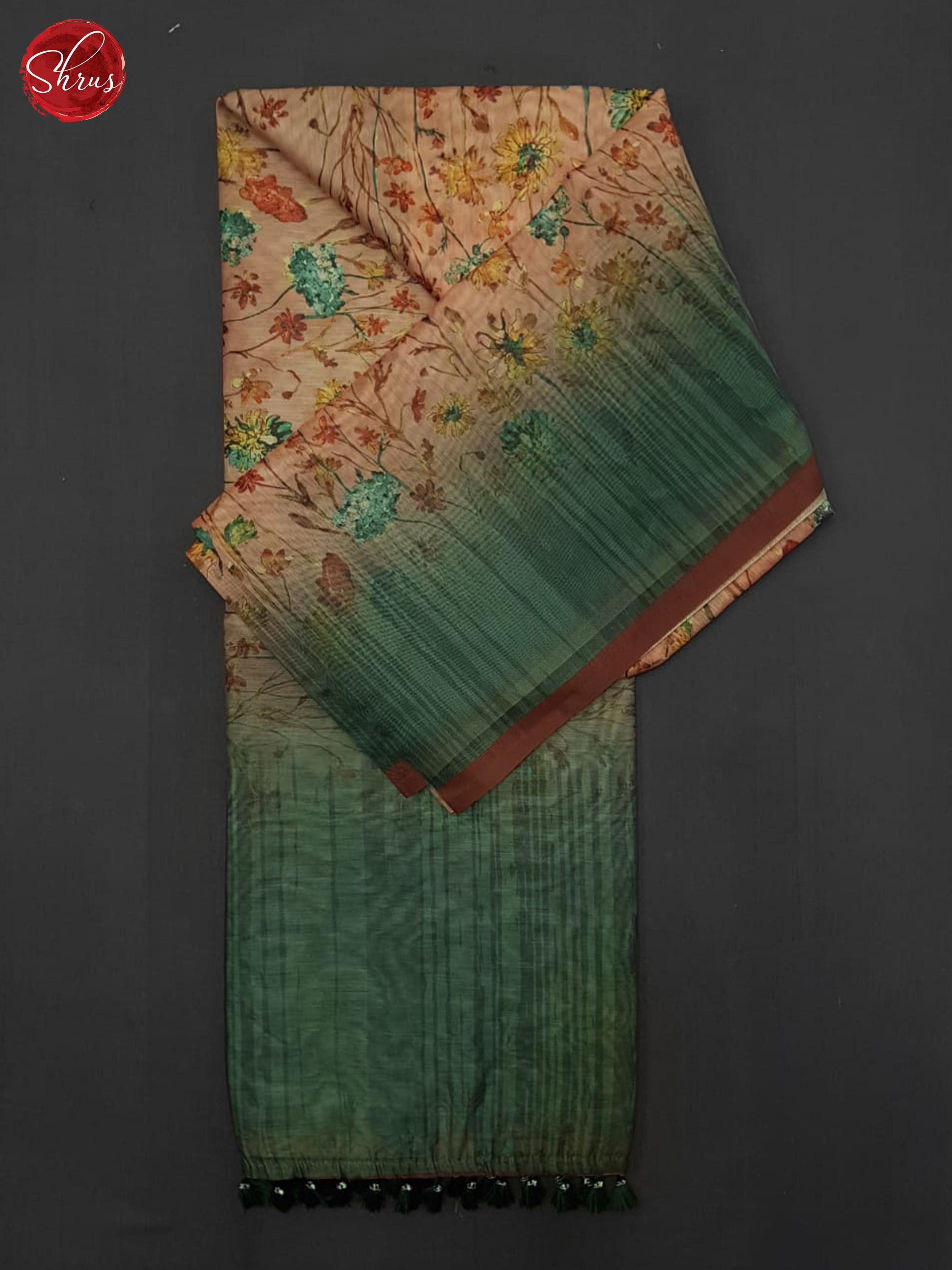 BJS18606 - Semi Chanderi Saree - Shop on ShrusEternity.com