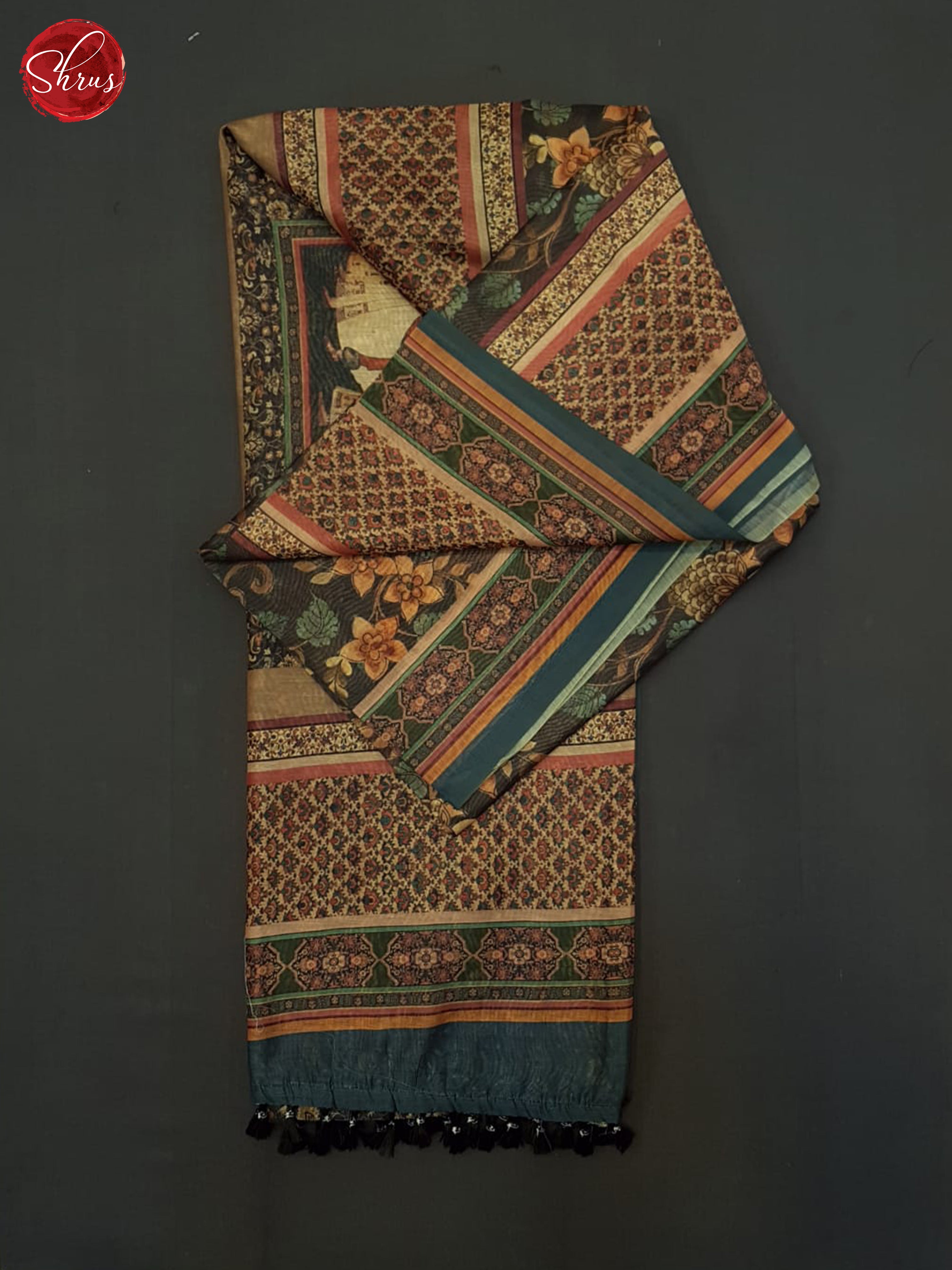 BJS18609 - Semi Chanderi Saree - Shop on ShrusEternity.com