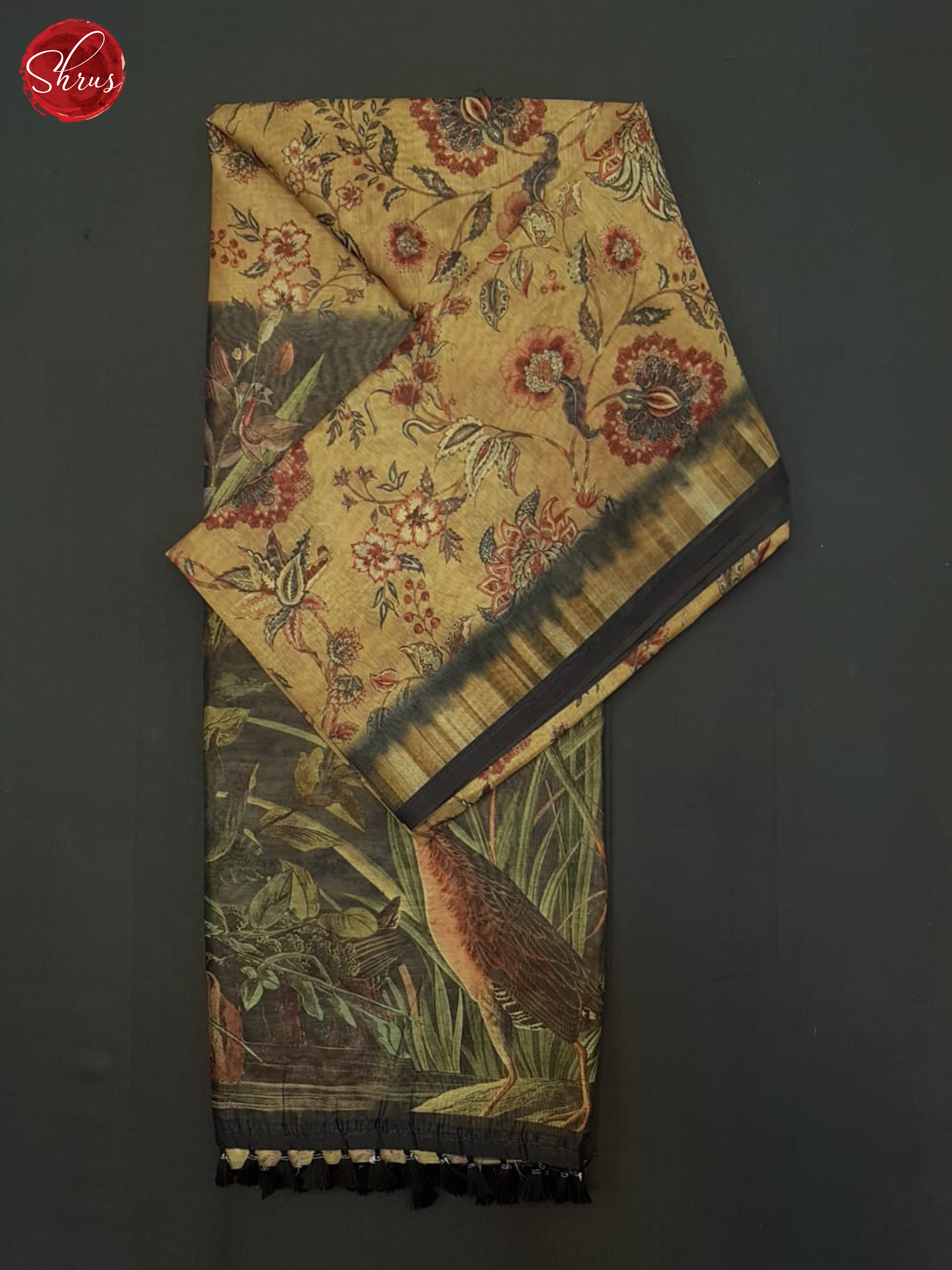 BJS18612 - Semi Chanderi Saree - Shop on ShrusEternity.com