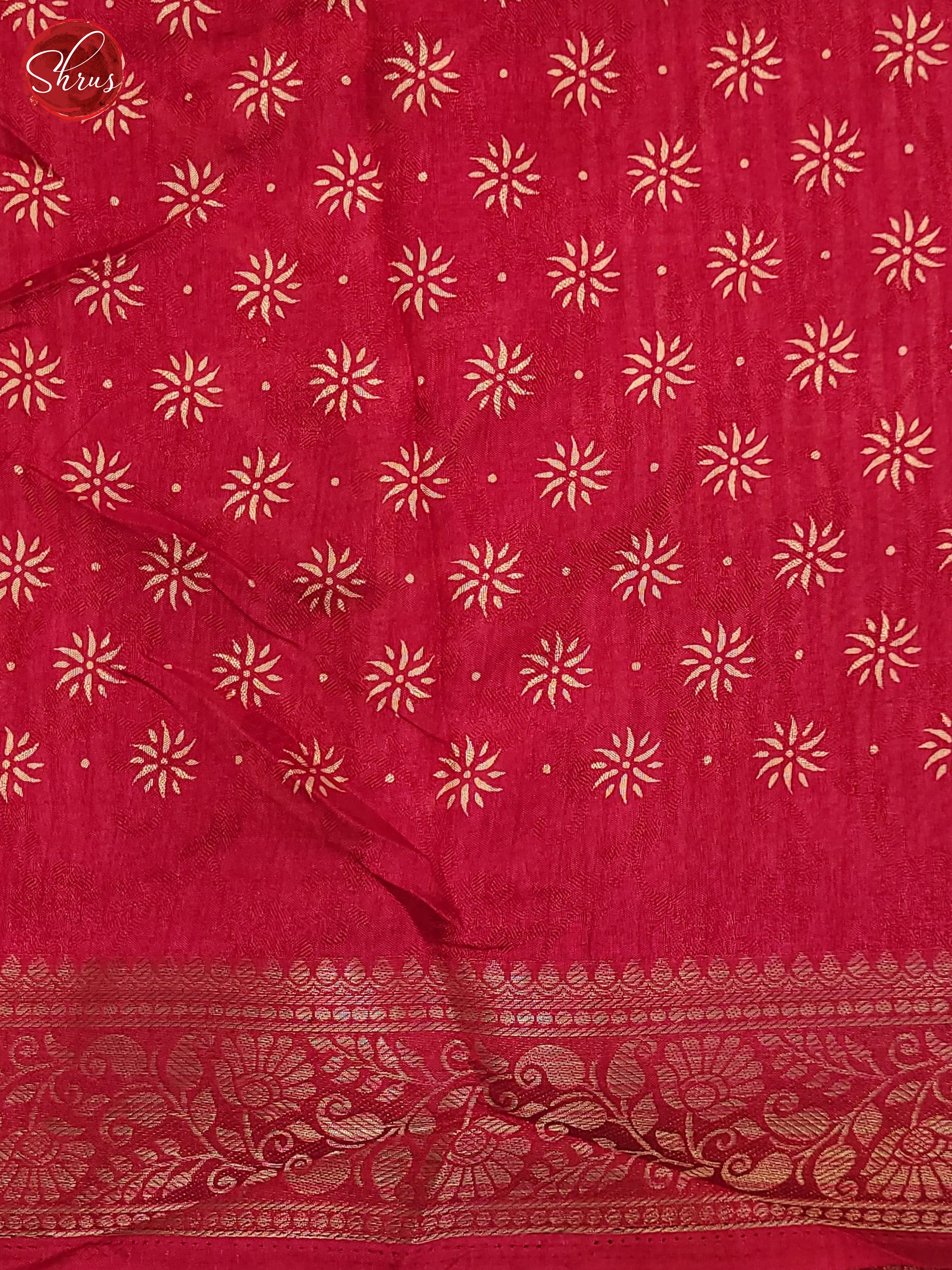 Pink(Single Tone)- Semi Crepe Saree - Shop on ShrusEternity.com