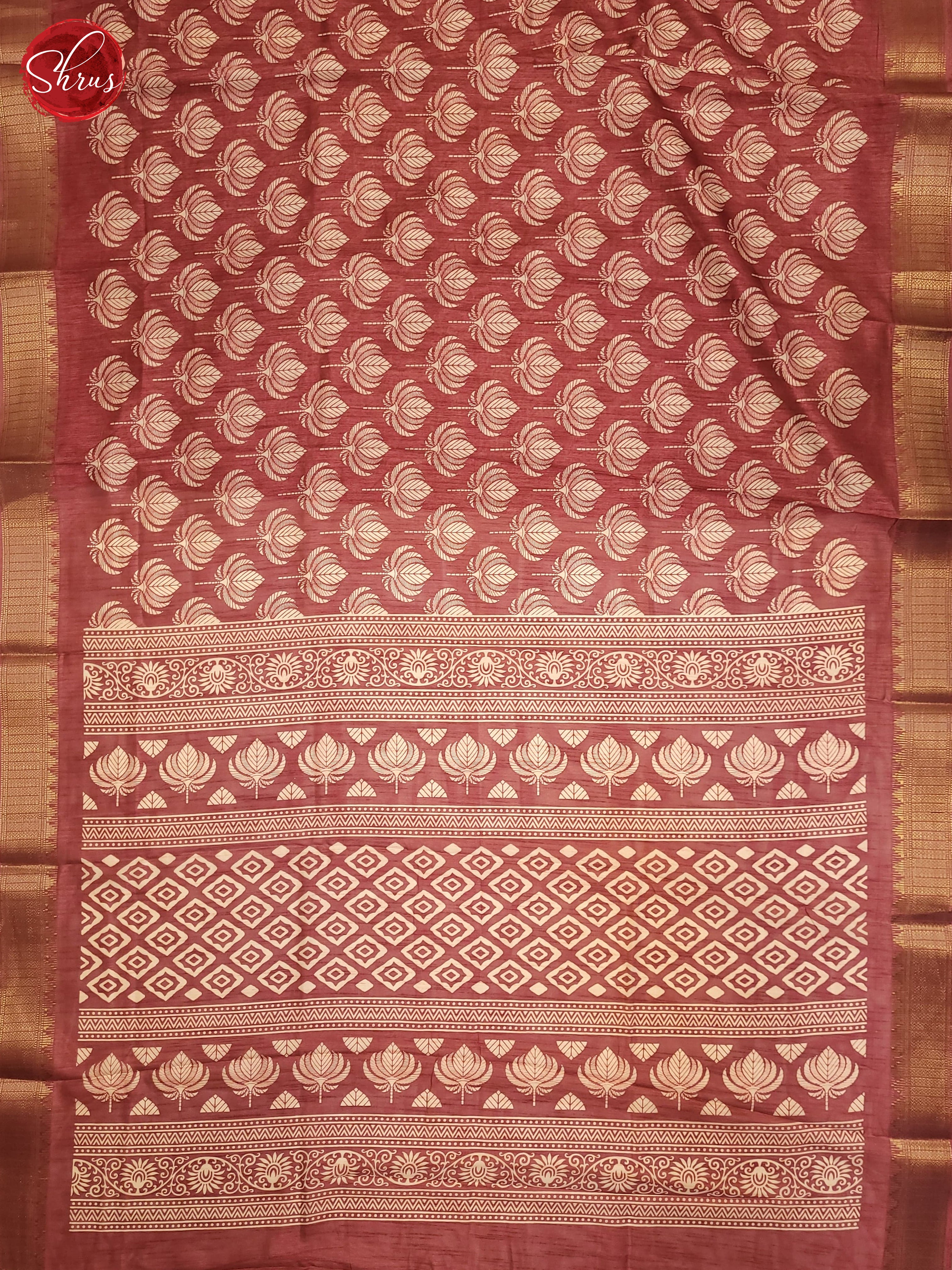 Pink(Single Tone)- Semi Crepe Saree - Shop on ShrusEternity.com