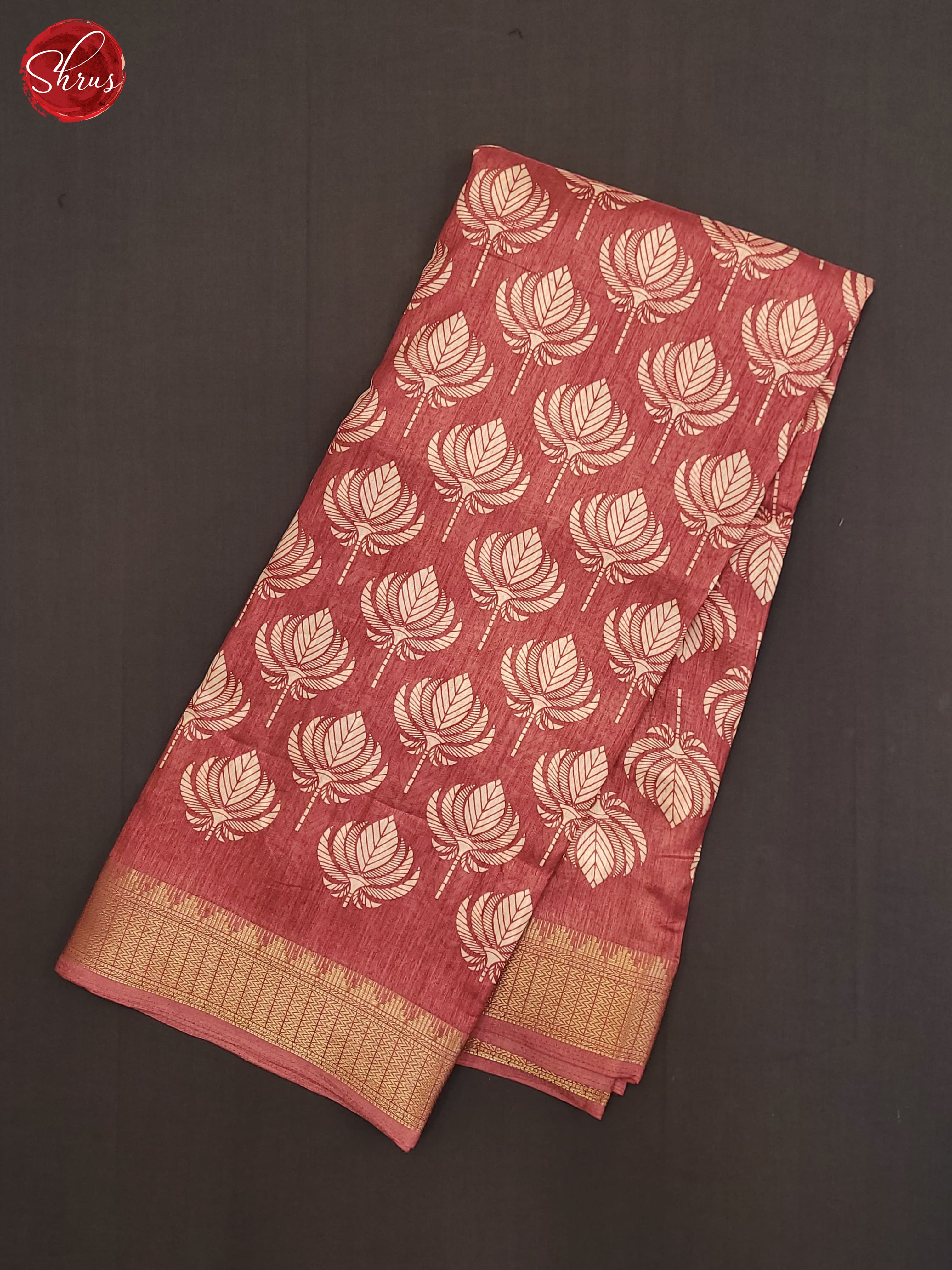 Pink(Single Tone)- Semi Crepe Saree - Shop on ShrusEternity.com