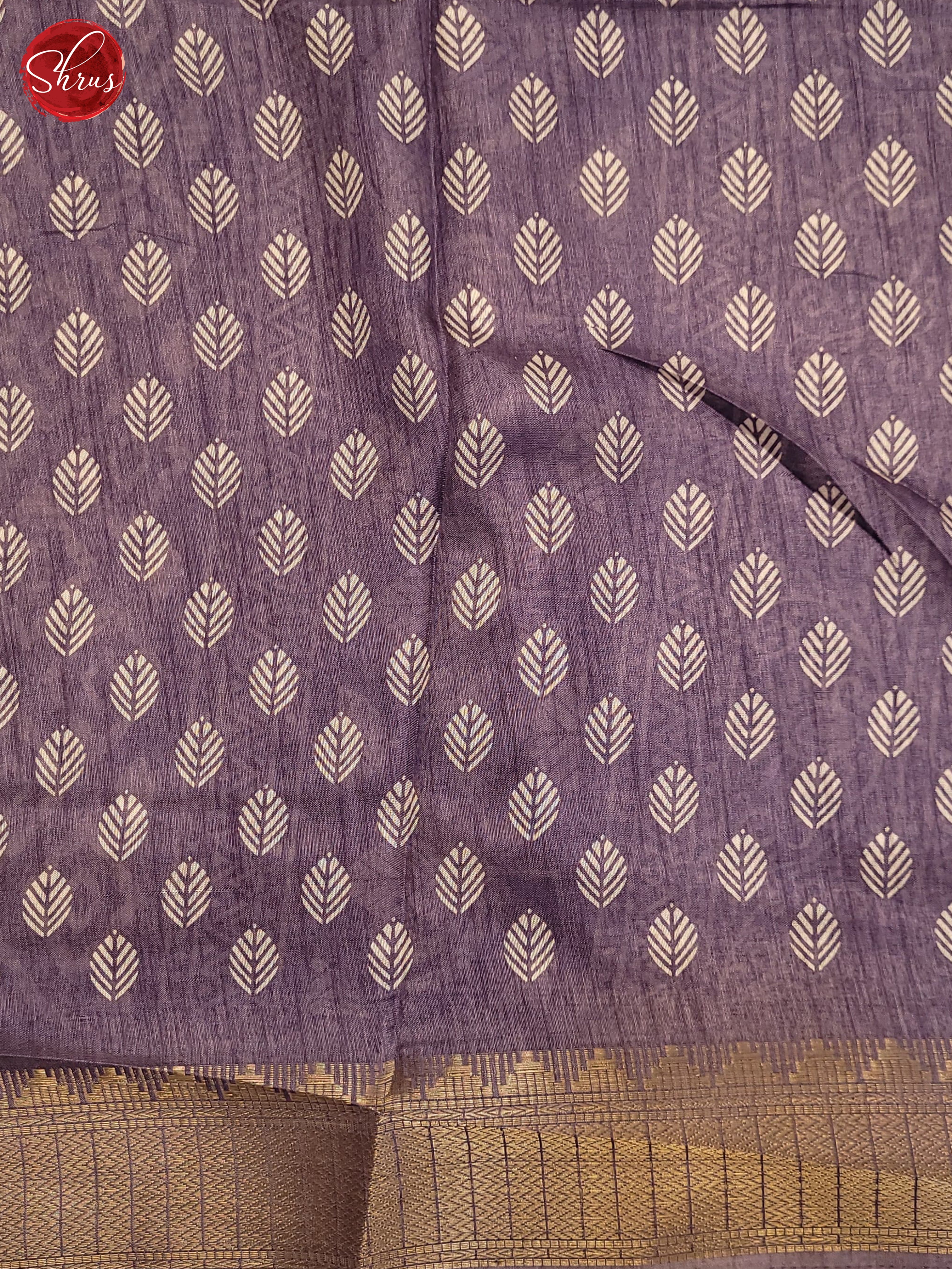 Mild lavender(SIngle Tone)- Semi Crepe Saree - Shop on ShrusEternity.com