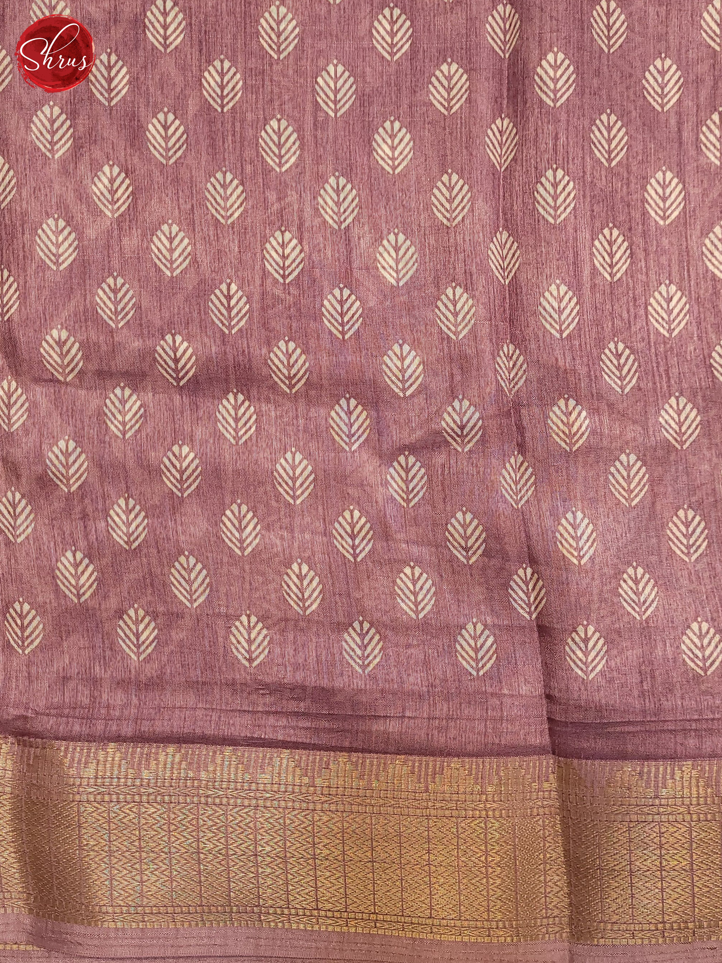 Mild lavander(single Tone)- Semi Crepe Saree - Shop on ShrusEternity.com