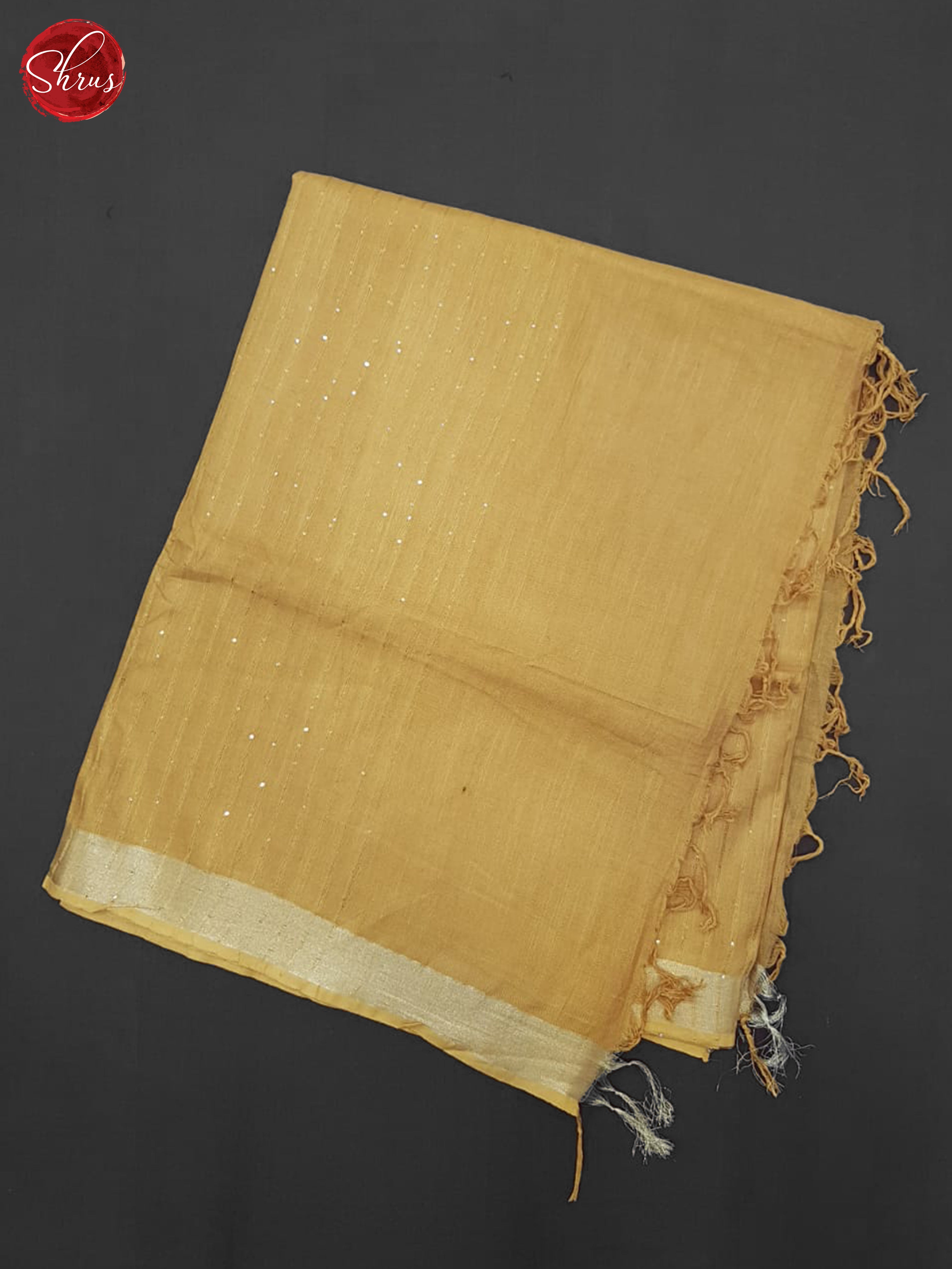 Brown(single tone) - Linen Cotton Saree - Shop on ShrusEternity.com